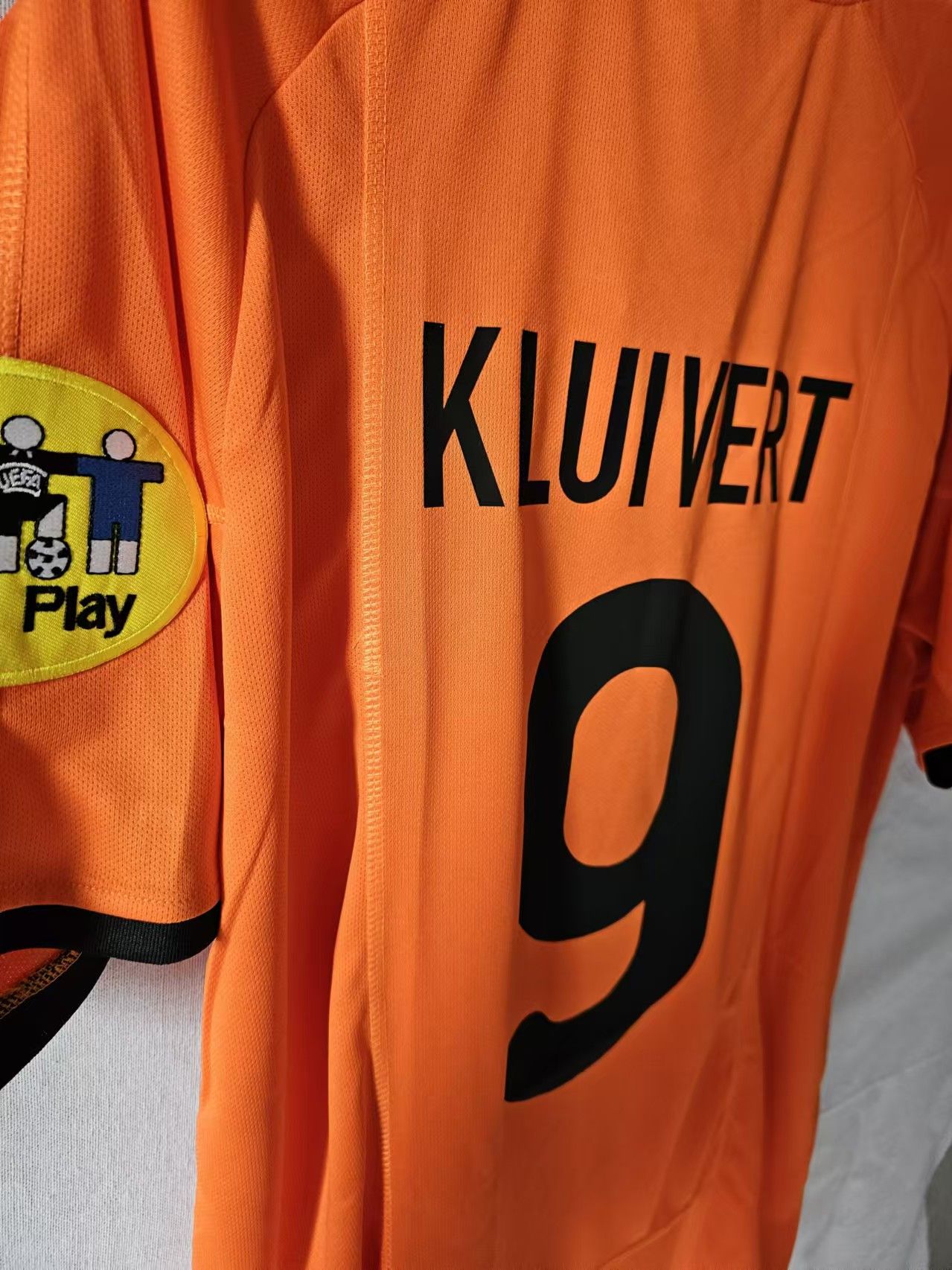 Other 2000 Euro Cup Netherlands 9 Patrick Kluivert Jersey Size US L / EU 52-54 / 3 - 4 Thumbnail