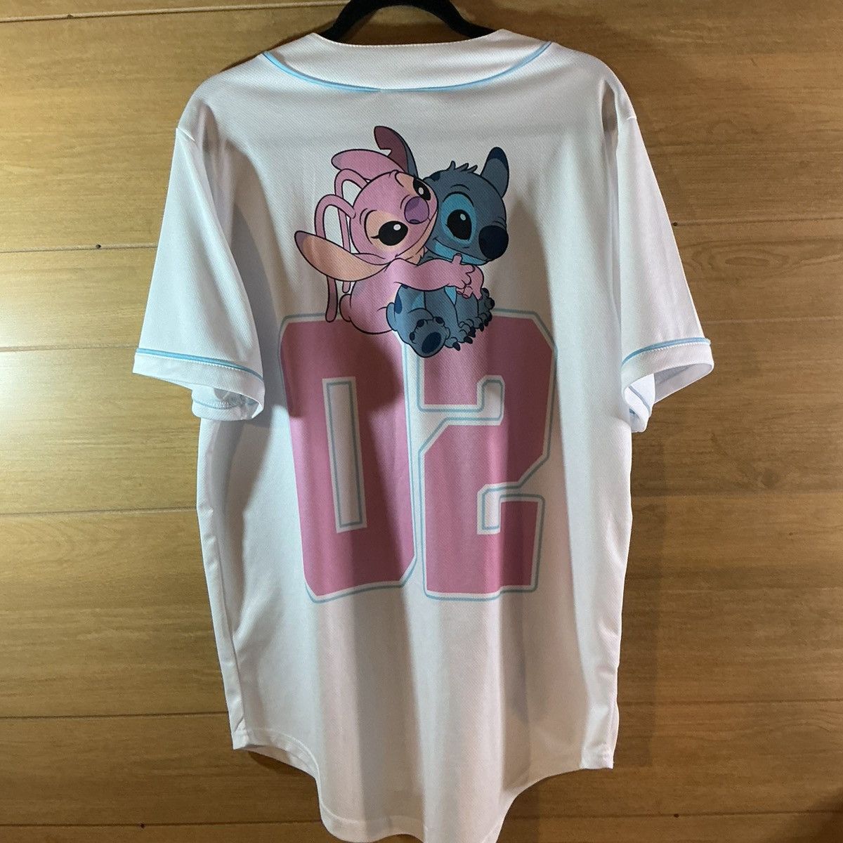 Diesel Disney White Jersey Stitch and Angel *flaw see description Size US M / EU 48-50 / 2 - 3 Thumbnail