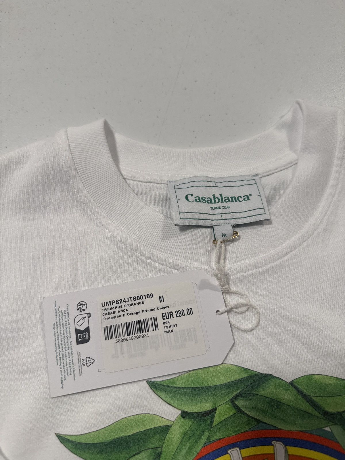 Casablanca Casablanca tennis club Tshirt M Size US M / EU 48-50 / 2 - 4 Thumbnail
