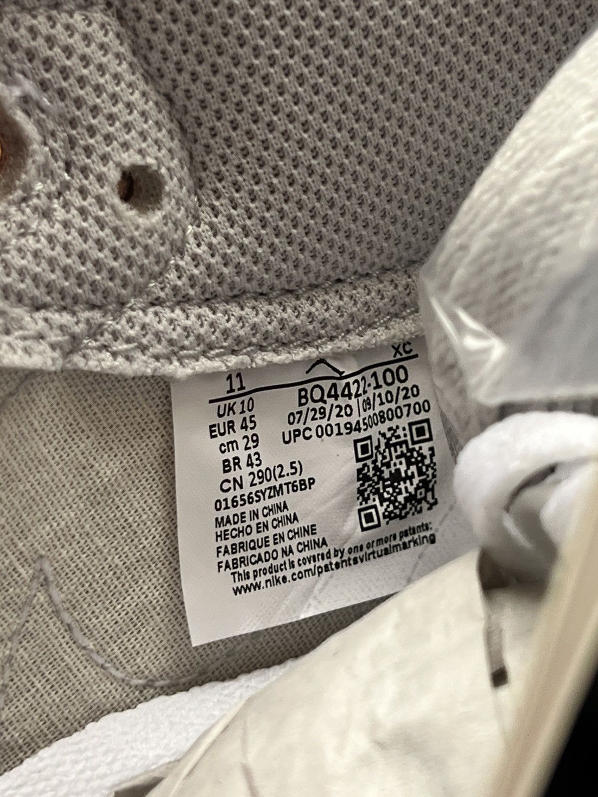 Jordan Brand Nike Air Jordan 1 High '85 Neutral Grey Size US 11 / EU 44 - 6 Thumbnail