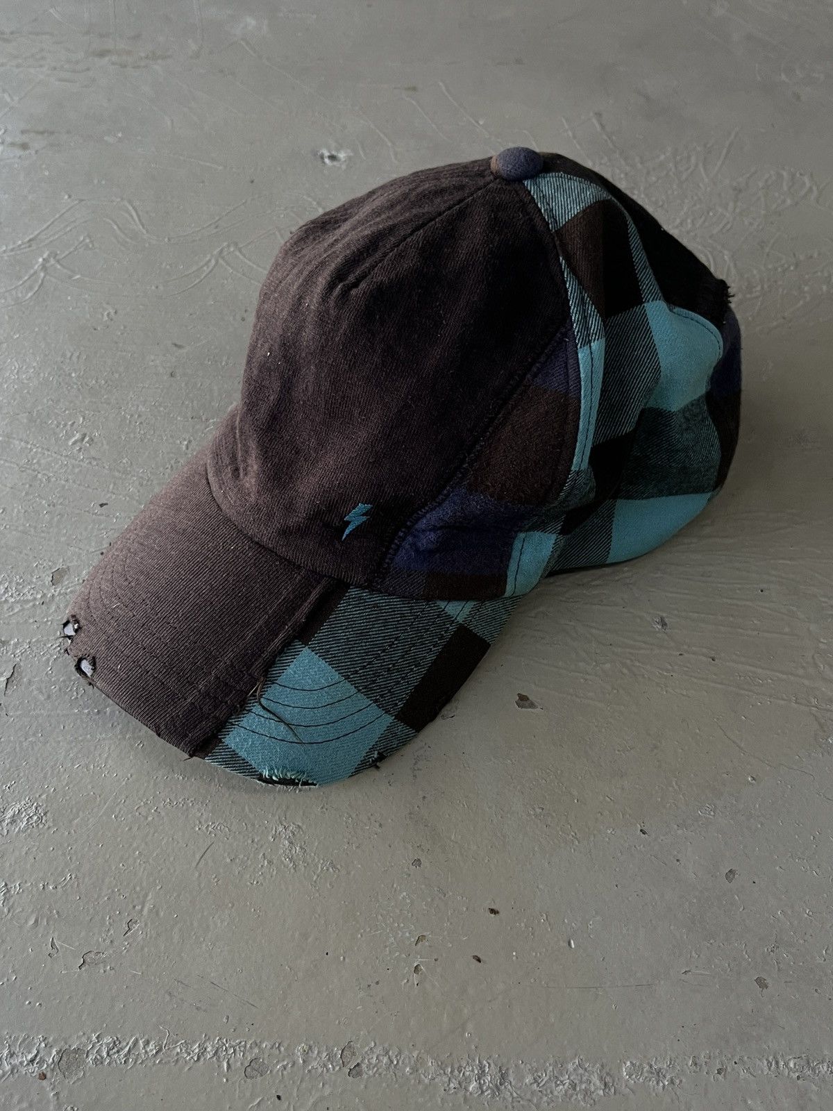 Hysteric Glamour RARE MONTAGE PATCHWORK DISTRESSED CAP KAPITAL STYLE Size ONE SIZE - 1 Thumbnail