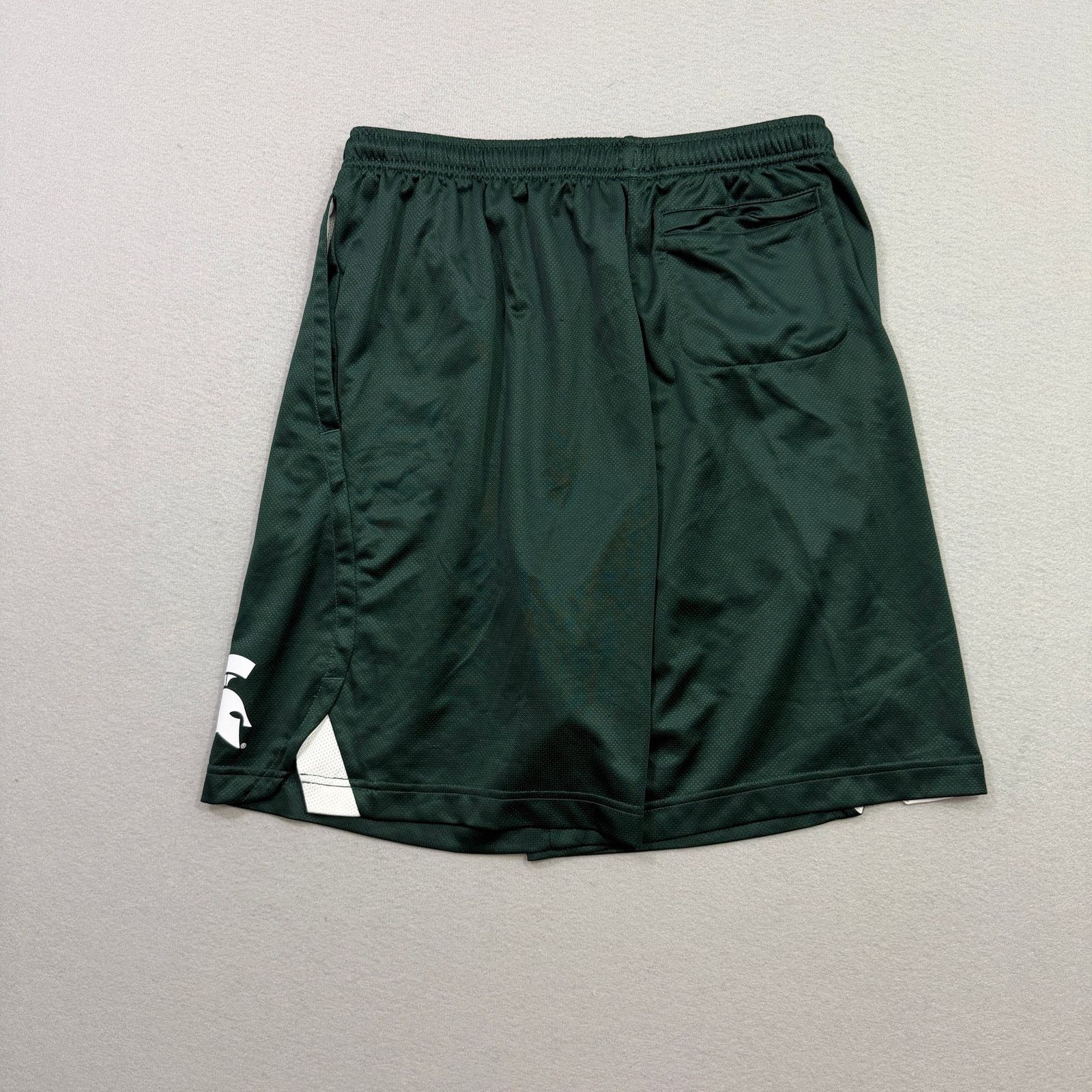 Nike Nike Michigan State Spartans Shorts Men's Large Green Size US 32 / EU 48 - 9 Thumbnail
