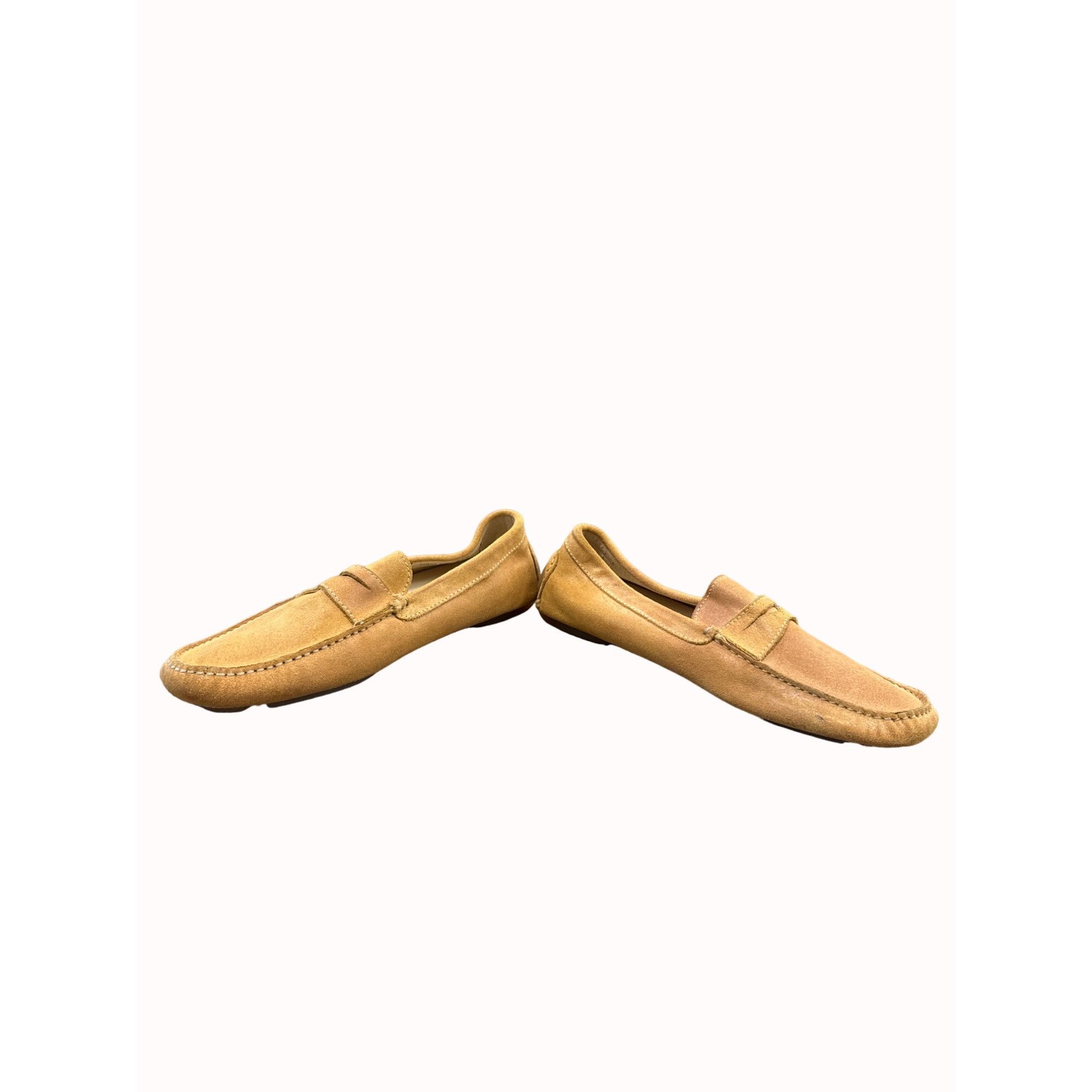 Donald Pliner Donald J Pliner men’s brown leather suede loafers 8.5M SKU 6 Size US 8.5 / EU 41-42 - 2 Thumbnail