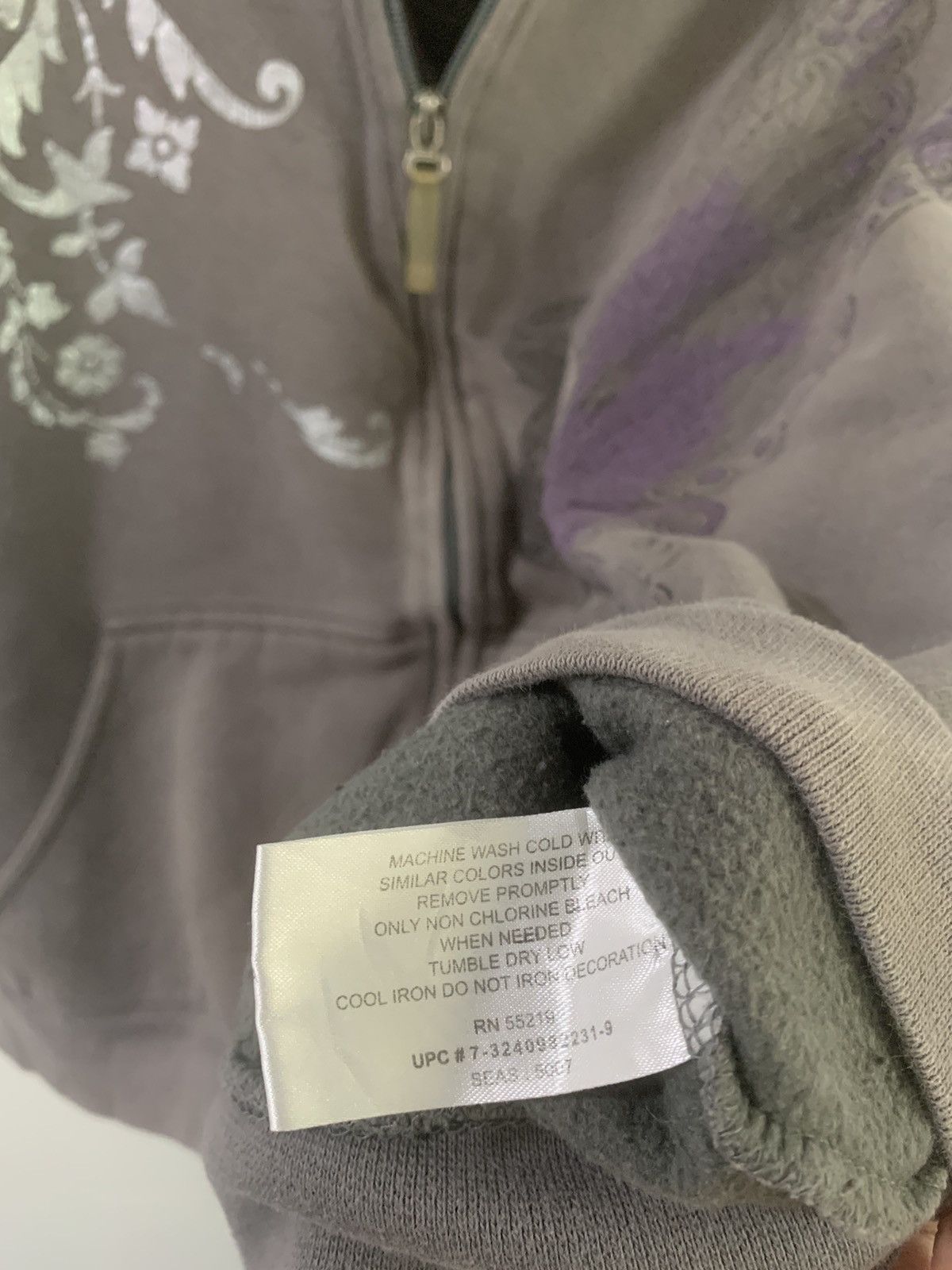 Disney × Vintage Rare Y2K Disney Tink Zipper Hoodie Size XS / US 0-2 / IT 36-38 - 8 Thumbnail