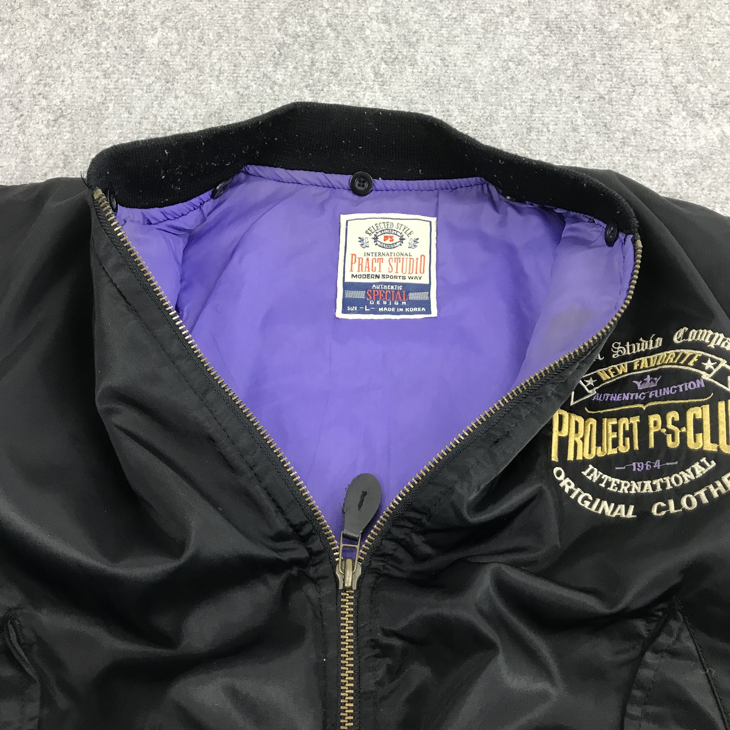 Japanese Brand SPACIAL PRACT AUTHENTIC BOMBER JACKET Size US L / EU 52-54 / 3 - 8 Thumbnail