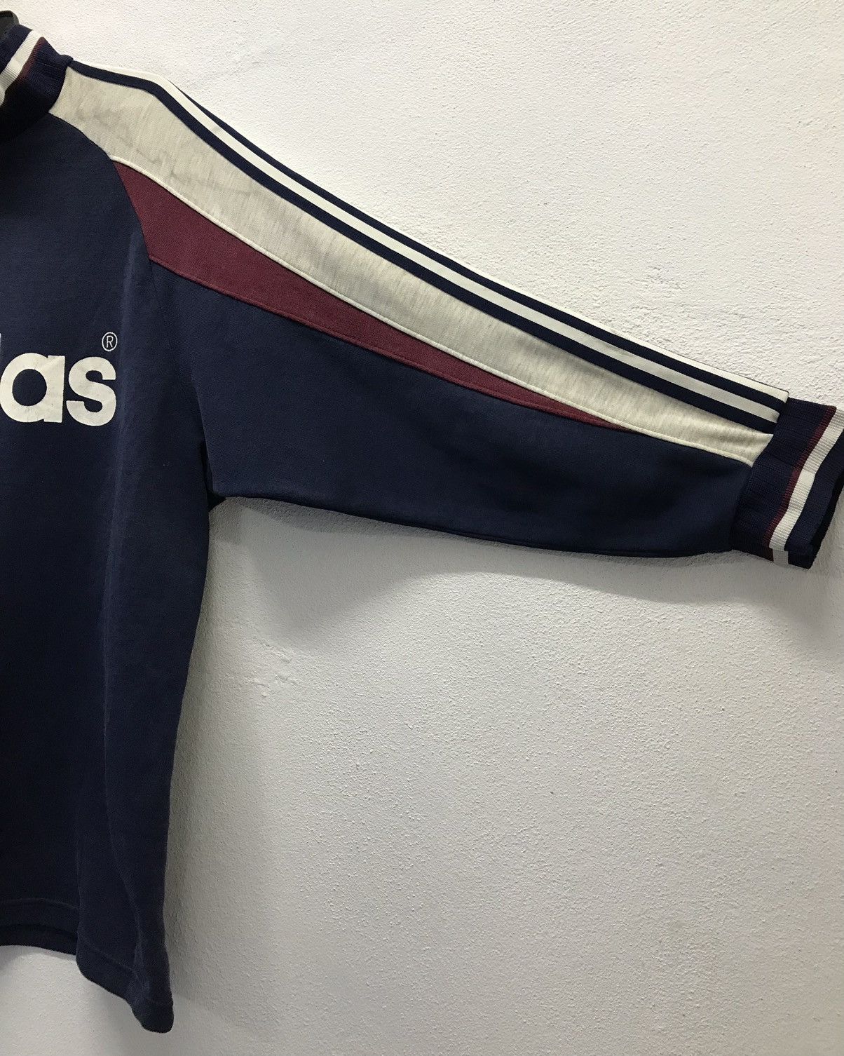 Adidas × Descente × Japanese Brand Vintage Adidas Made In Japan Sweatshirt Size US L / EU 52-54 / 3 - 6 Thumbnail