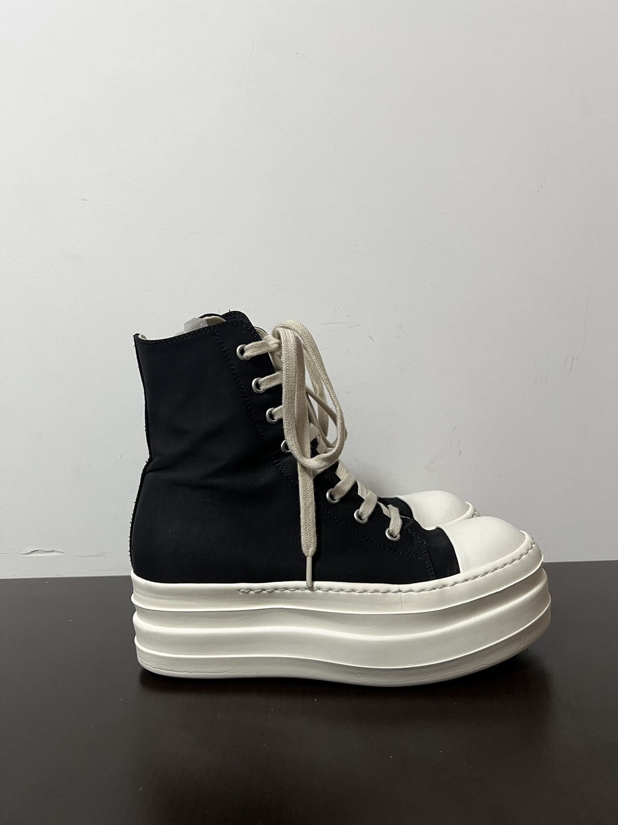 Rick Owens Drkshdw Rick owens drkshdw double bumper ramones Size US 6 / IT 36 - 5 Thumbnail