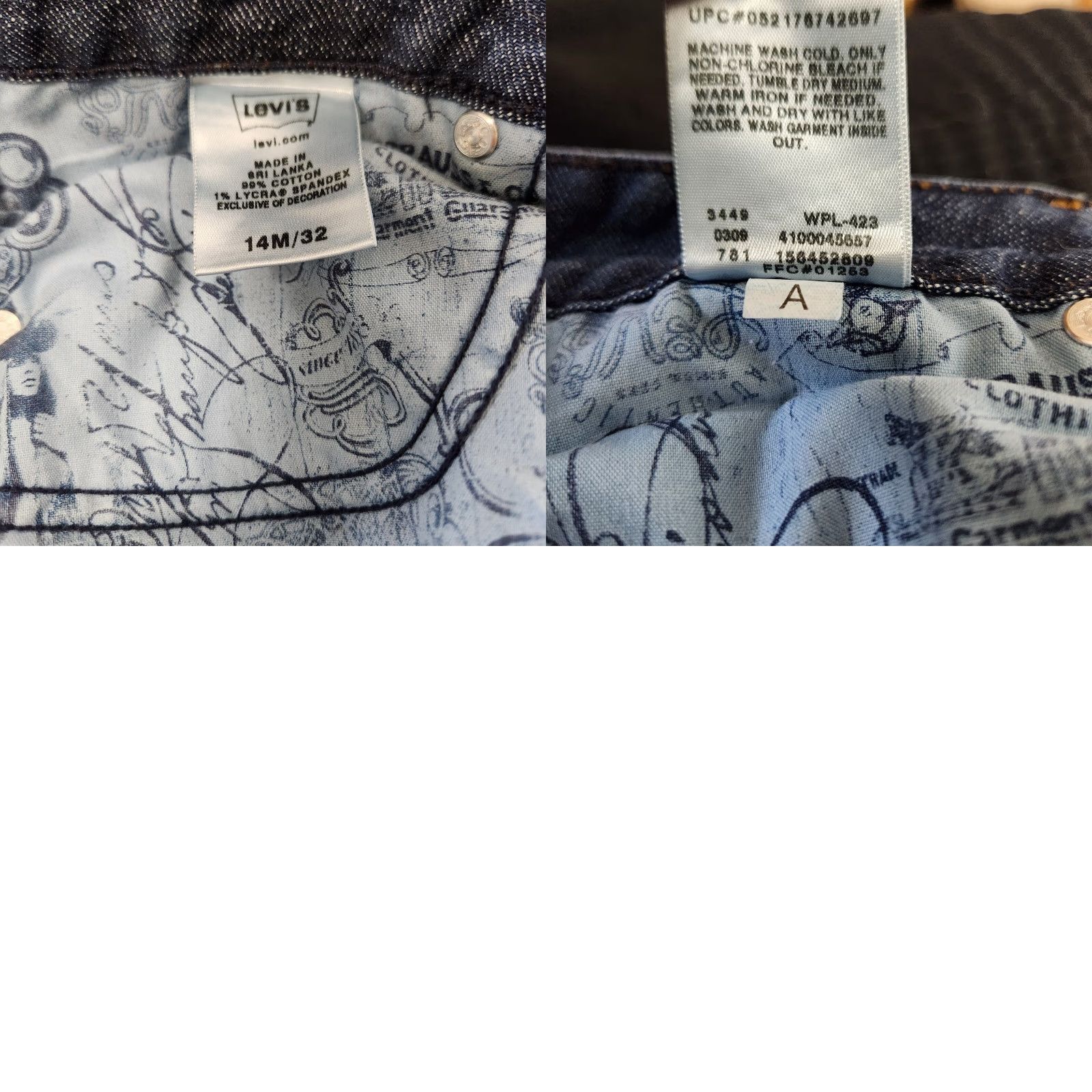 Levi's Levi's Jeans Womens Dark Wash Mid Rise Bootcut 14 Regular 5-Pocket Denim Stretch Pockets Zip Fly Blue Cowboy Western Jeans Mens? Size 36" / US 14 / IT 50 - 8 Thumbnail