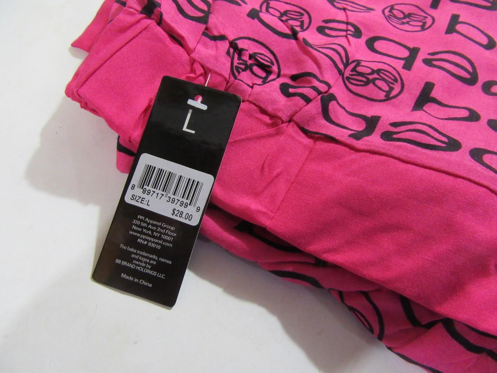 United Colors Of Benetton bebe Sleepwear Pajama Pants Bottoms All Over Logo Size ONE SIZE - 3 Thumbnail