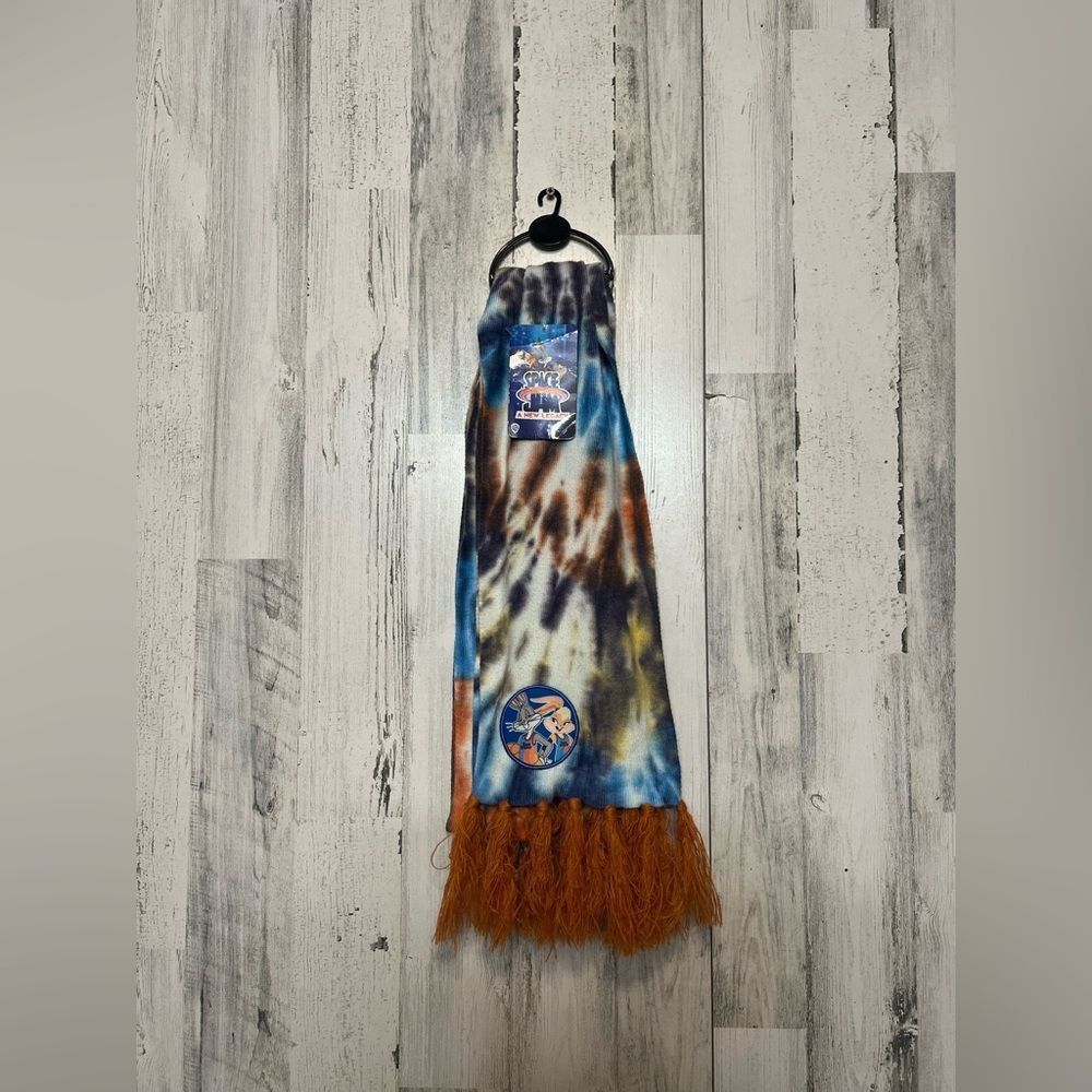 Other Looney Tunes Tie-Dye Scarf With Fringe Bugs Bunny & Lola Bun Size ONE SIZE - 1 Thumbnail