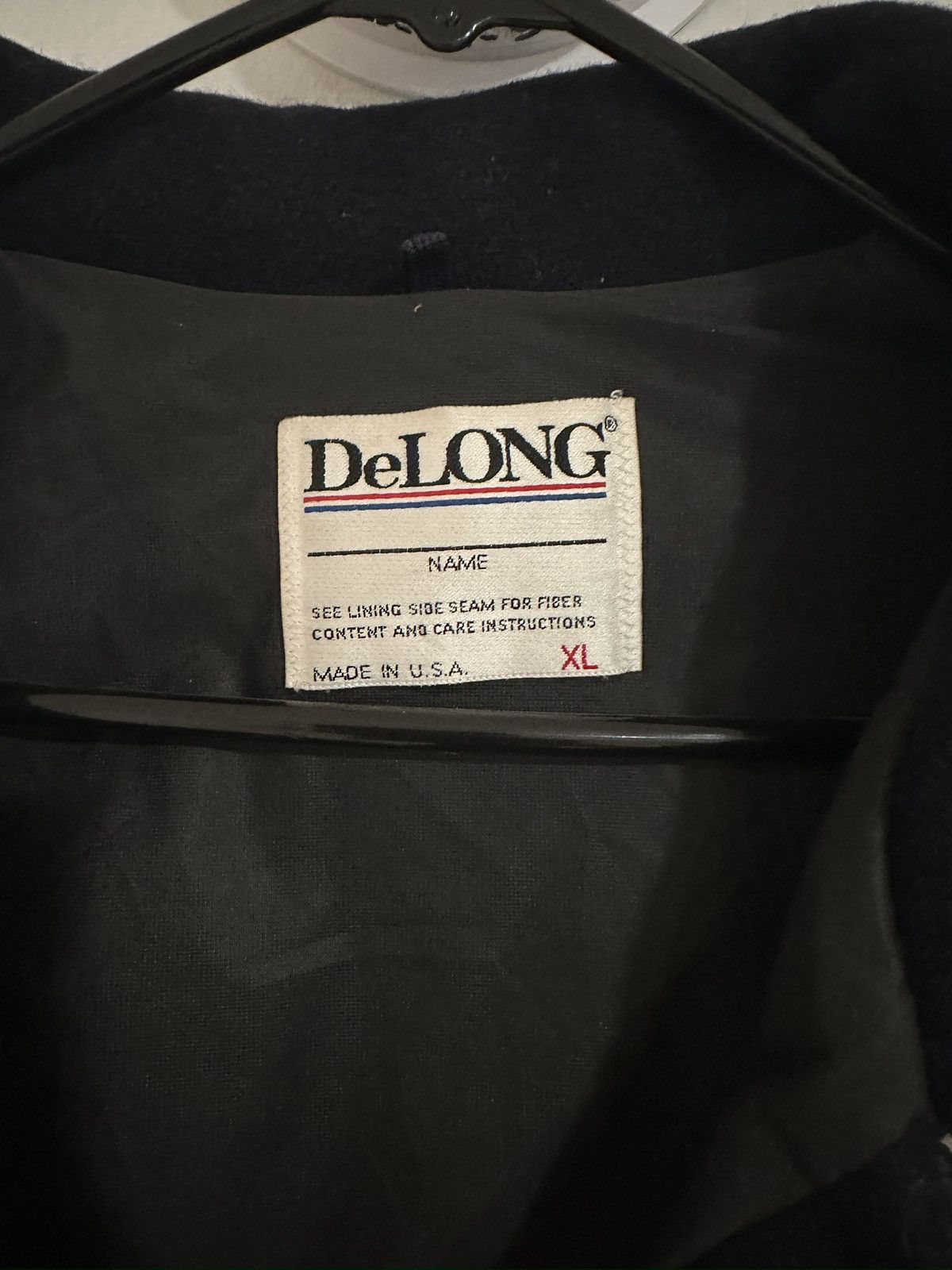 Delong Varsity Jacket / Vintage Streetwear Size US XL / EU 56 / 4 - 5 Thumbnail