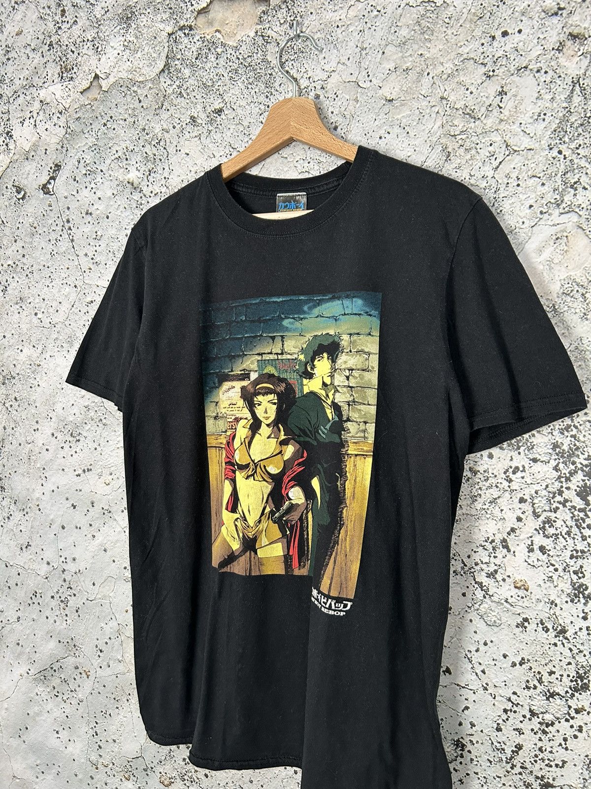 Anime Cowboy Bebop Anime Graphic Tee Japanese Movie Manga Size US M / EU 48-50 / 2 - 2 Thumbnail
