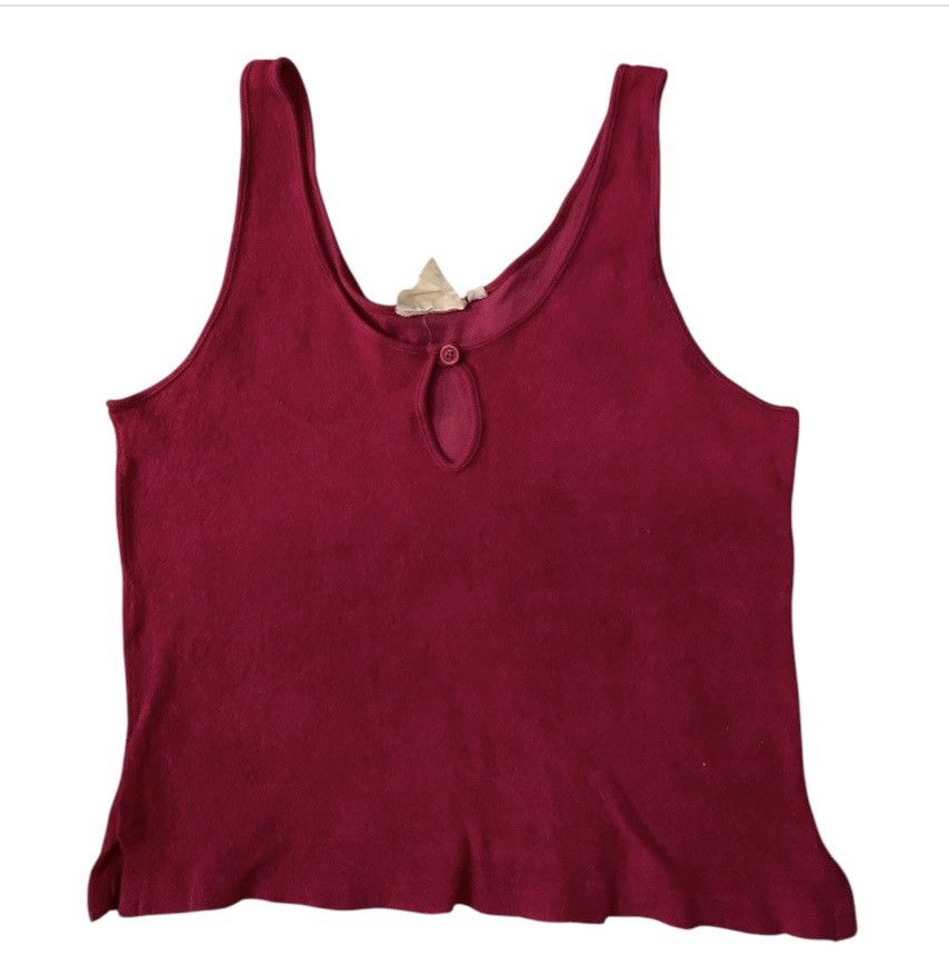 Vintage Vintage 80s Raspberry Pink Sleeveless Terrycloth Tank Top Size M / US 6-8 / IT 42-44 - 13 Thumbnail