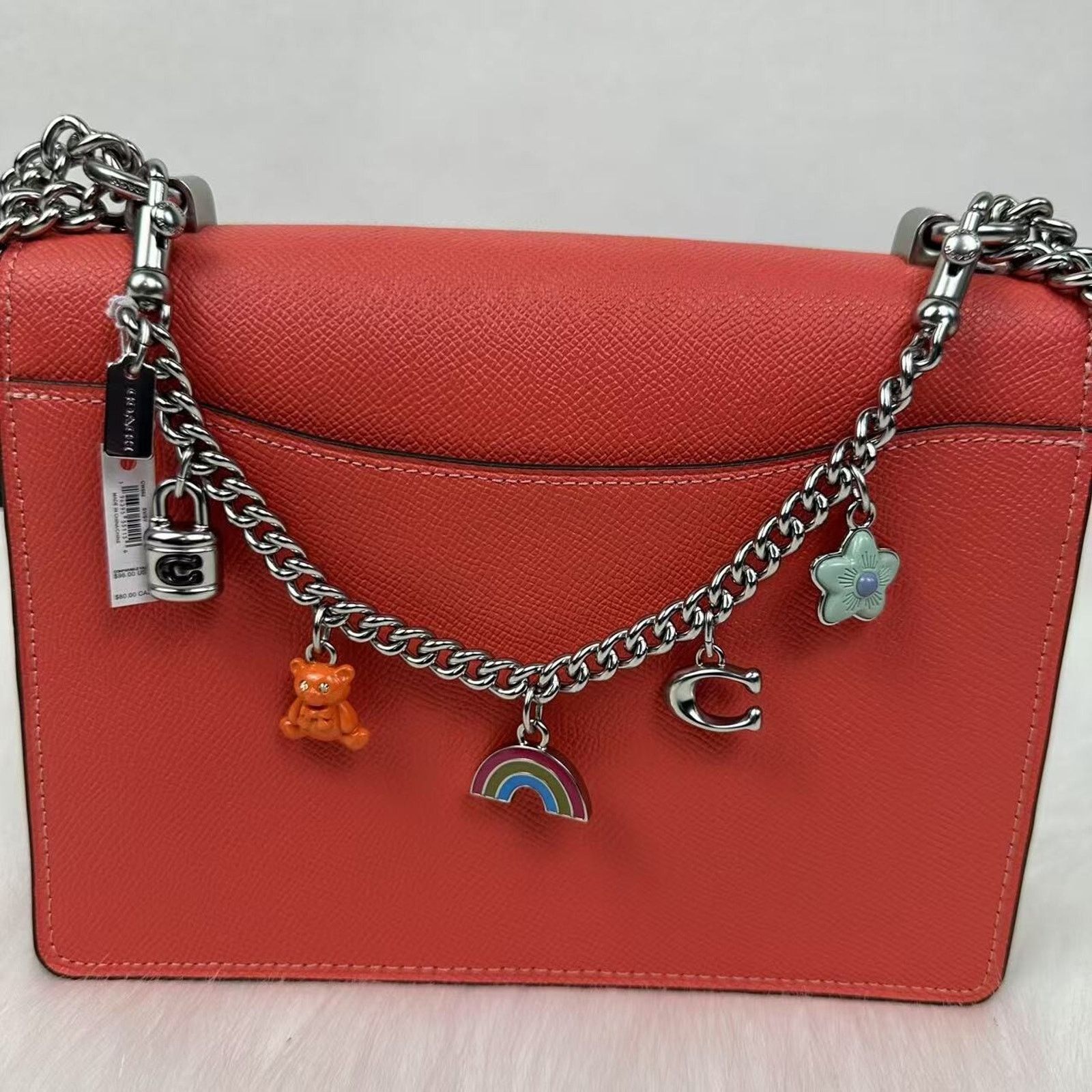 Coach Coach Silver Swagger Chain With Charms CW662 NWT Size ONE SIZE - 3 Thumbnail