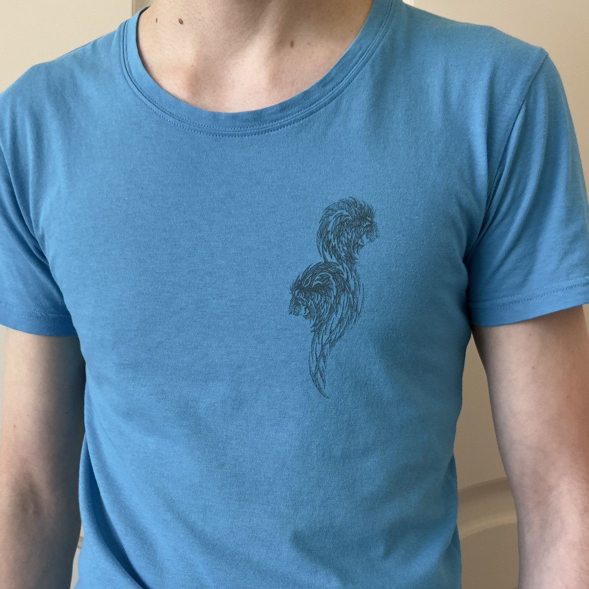 Balmain Balmain S/S 2013 Lion Blue T-Shirt Size US S / EU 44-46 / 1 - 2 Thumbnail