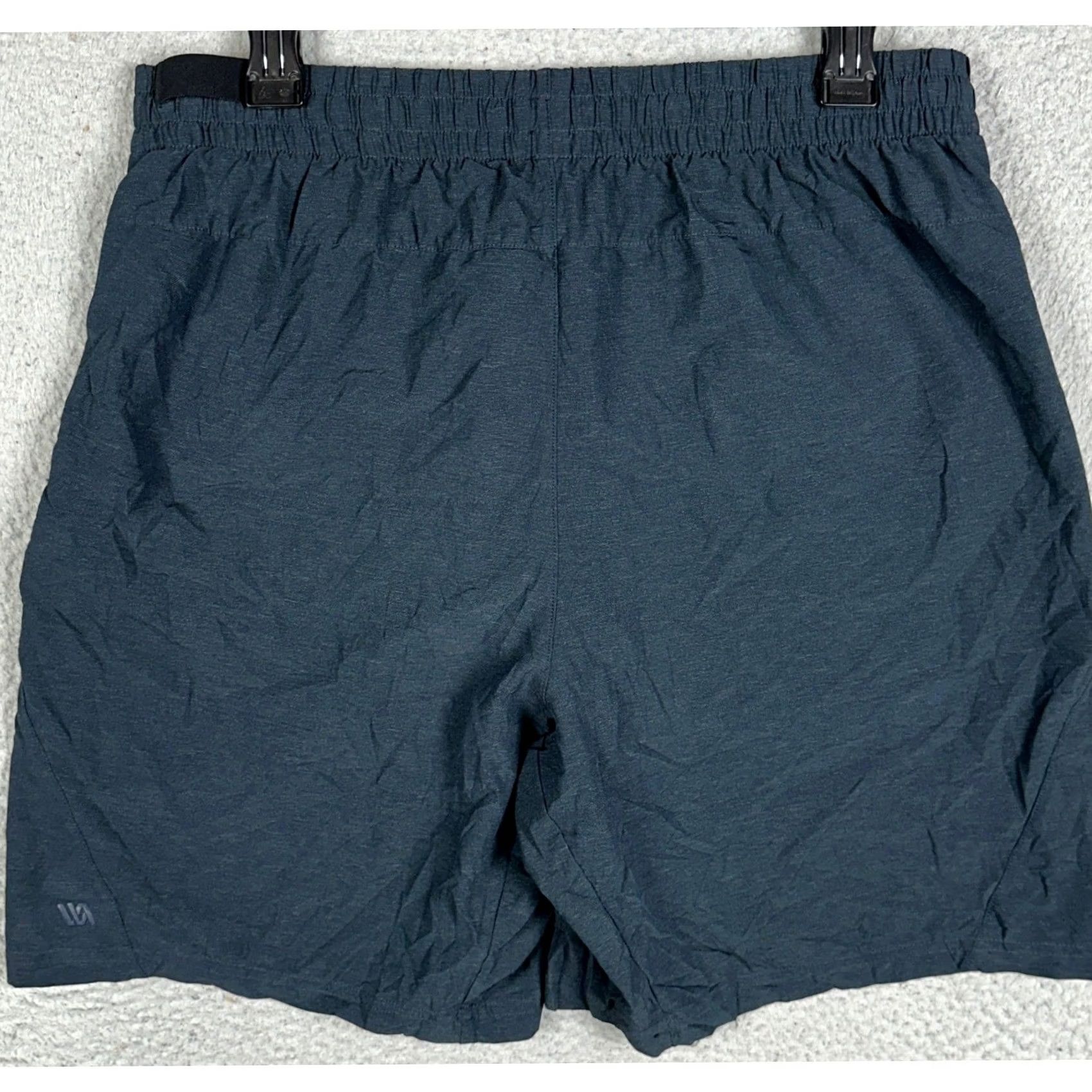 Vintage VRST Shorts Mens Large Dark Navy Athletic Running Workout Athleisure Drawstring Size US 33 - 2 Thumbnail