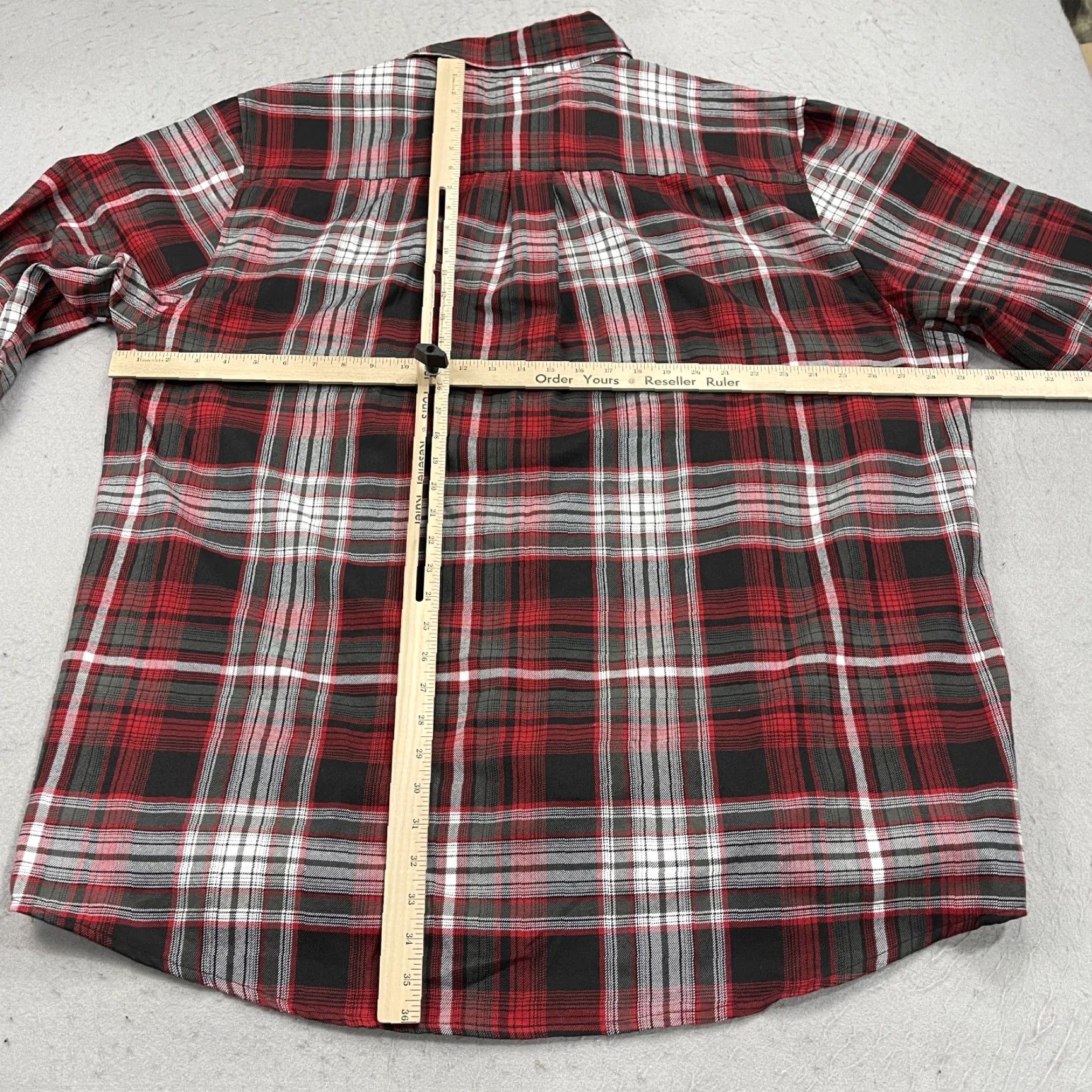 Vintage Bornscum Backstabber Shirt Mens 4XL Red Dixxon Plaid Flannel Workwear Casual Size US M / EU 48-50 / 2 - 7 Thumbnail
