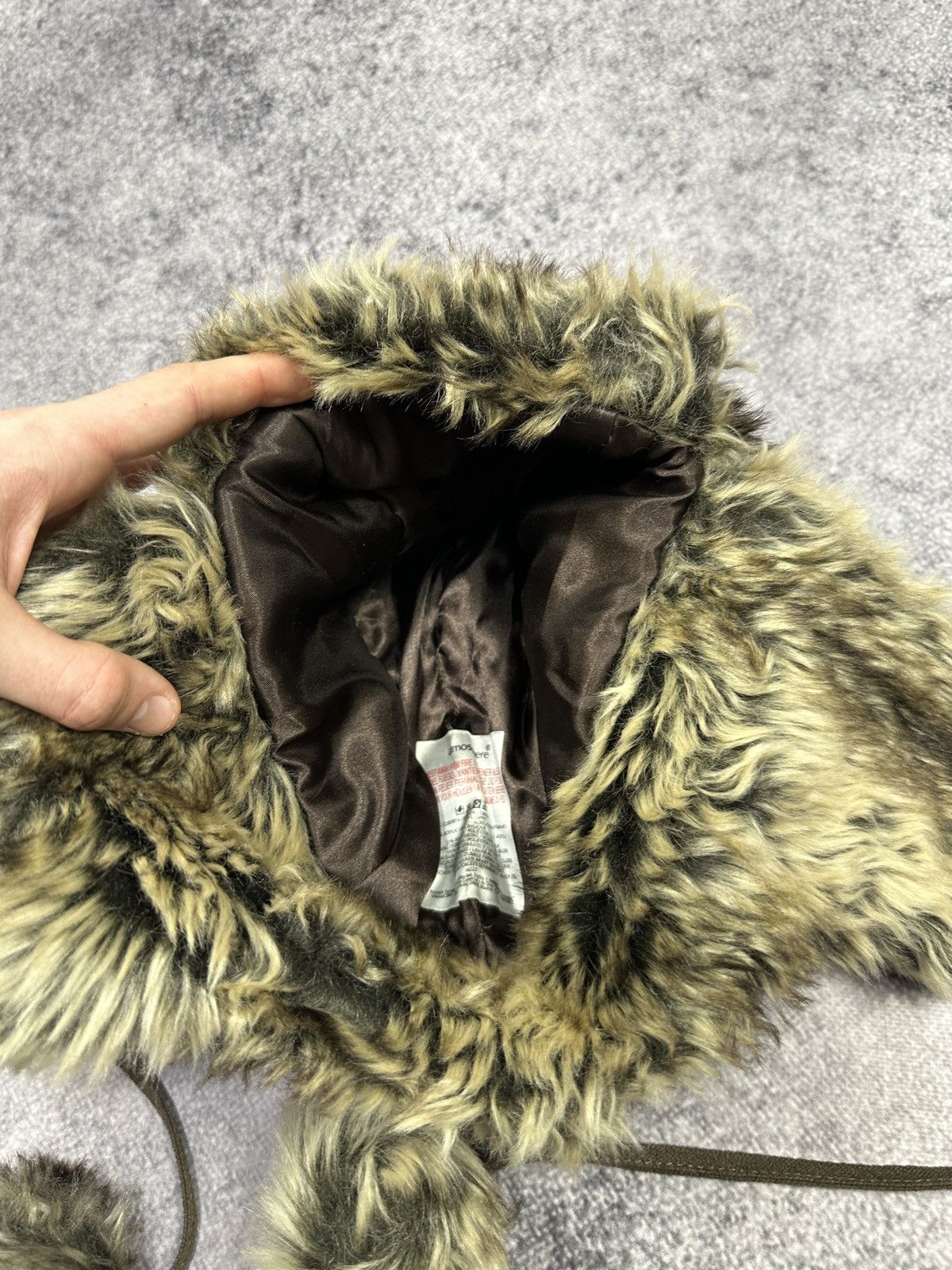 Other Y2K Vintage Fur Ushanka Streetwear Alt Hat Rare Opium USA Size ONE SIZE - 3 Thumbnail