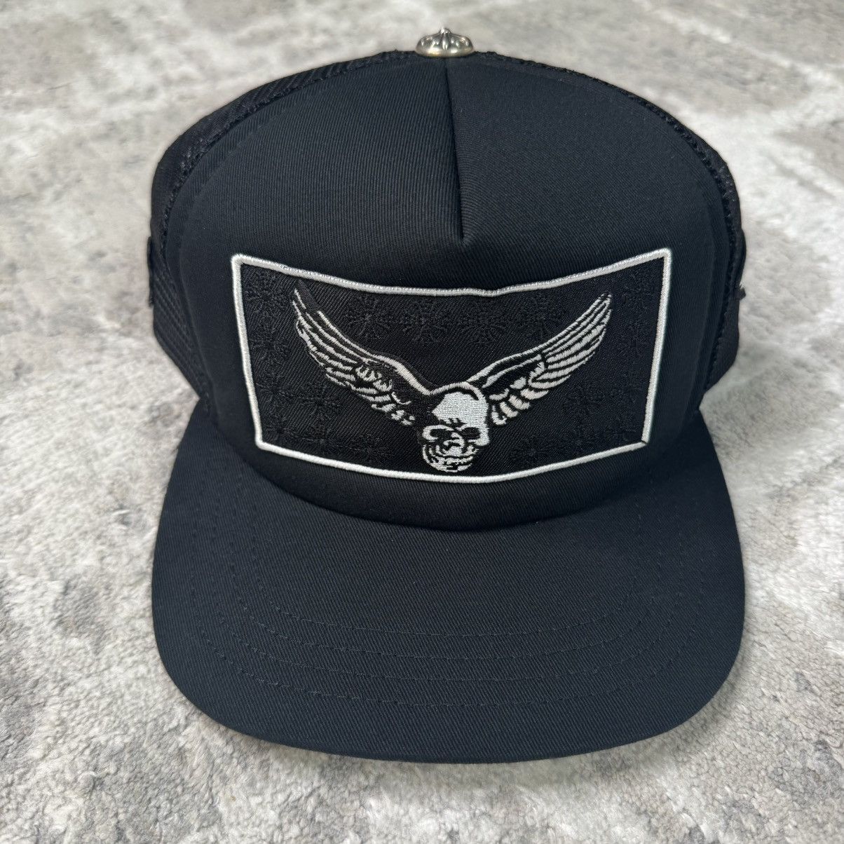 Chrome Hearts Young blood trucker hat Size ONE SIZE - 1 Thumbnail