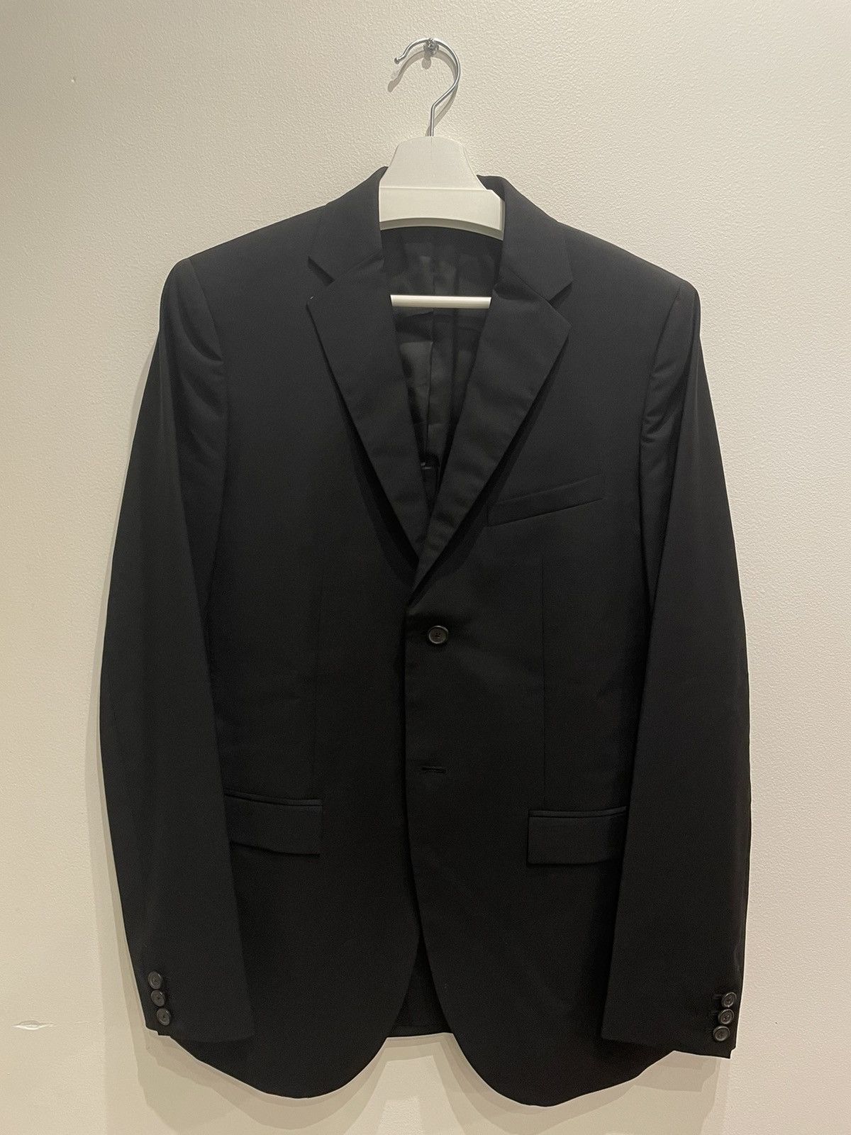 image of Jil Sander Blazer Tailor Made in Black, Men's (Size 48R)