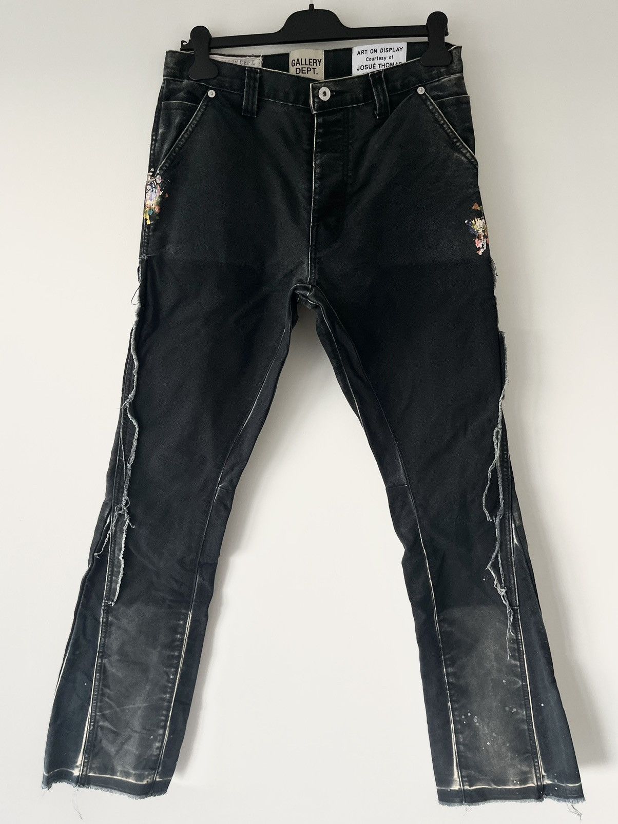 Gallery Dept. Gallery Dept LA Flare Carpenter Jeans BLACK | Grailed