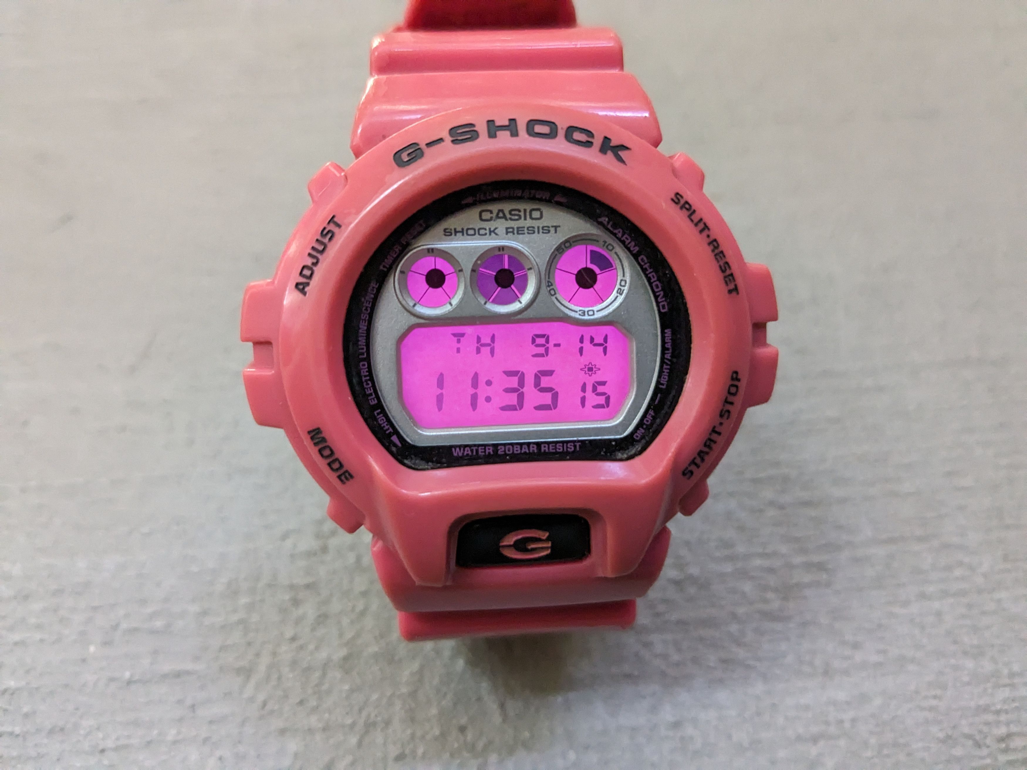Casio × G Shock Casio G-Shock DW6900CS-4JF Pink Watch Size ONE SIZE - 4 Thumbnail
