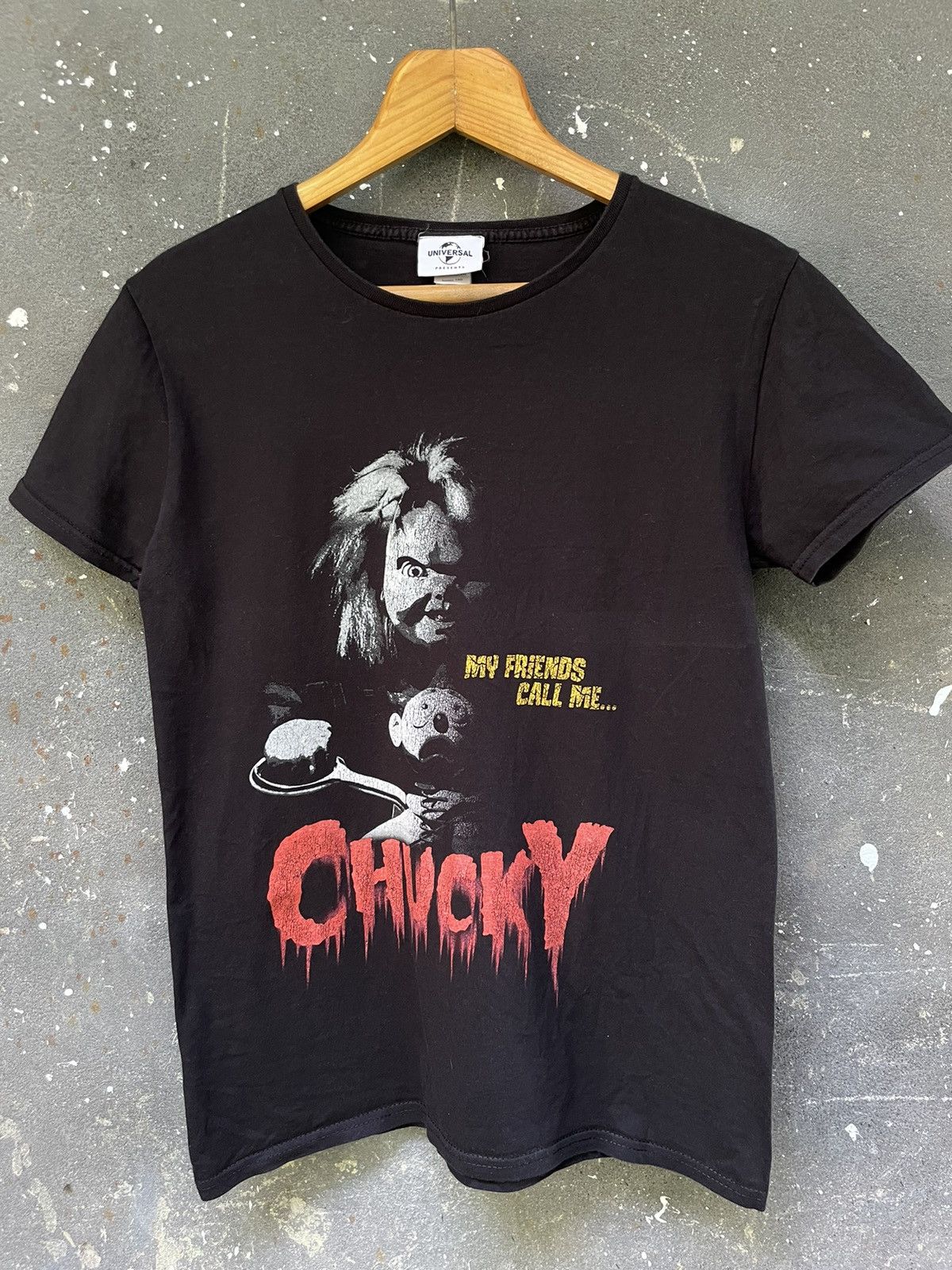 Universal Studios Horror Chucky “My Friends Call Me…” T-Shirt Movie RARE Size US M / EU 48-50 / 2 - 2 Thumbnail