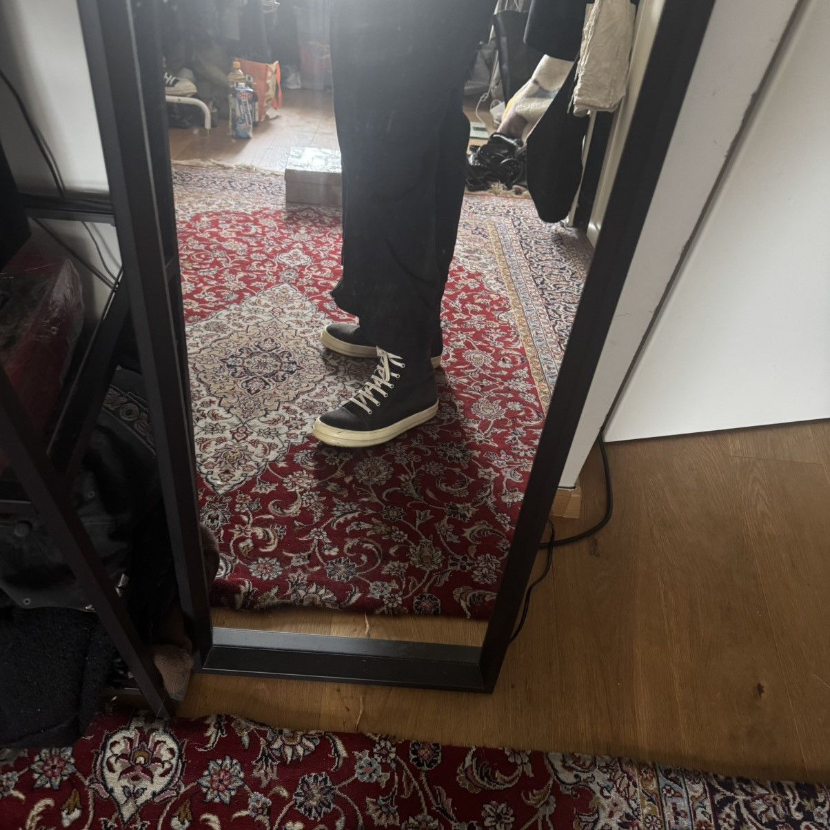 Rick Owens Rick owens drkshdw vegan ramones Size US 9 / EU 42 - 24 Thumbnail