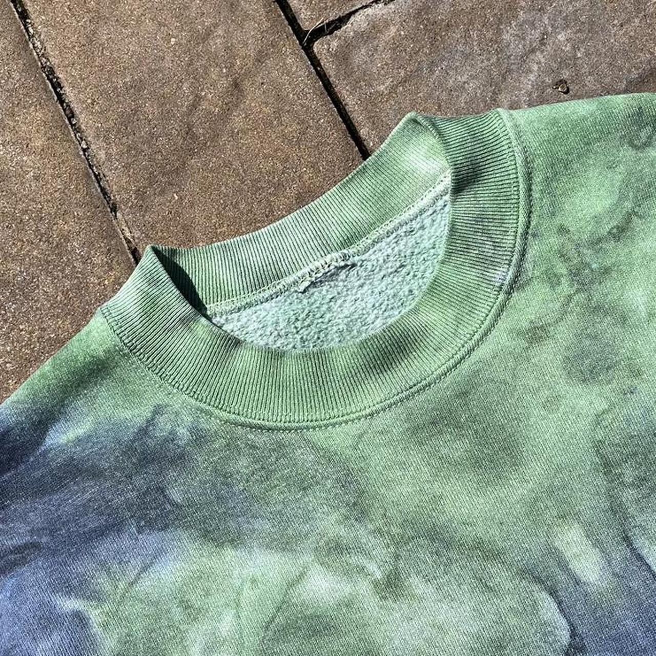 Vintage Vintage Spiral Tie Dye Long Sleeve Crewneck Sweatshirt Size US M / EU 48-50 / 2 - 4 Thumbnail