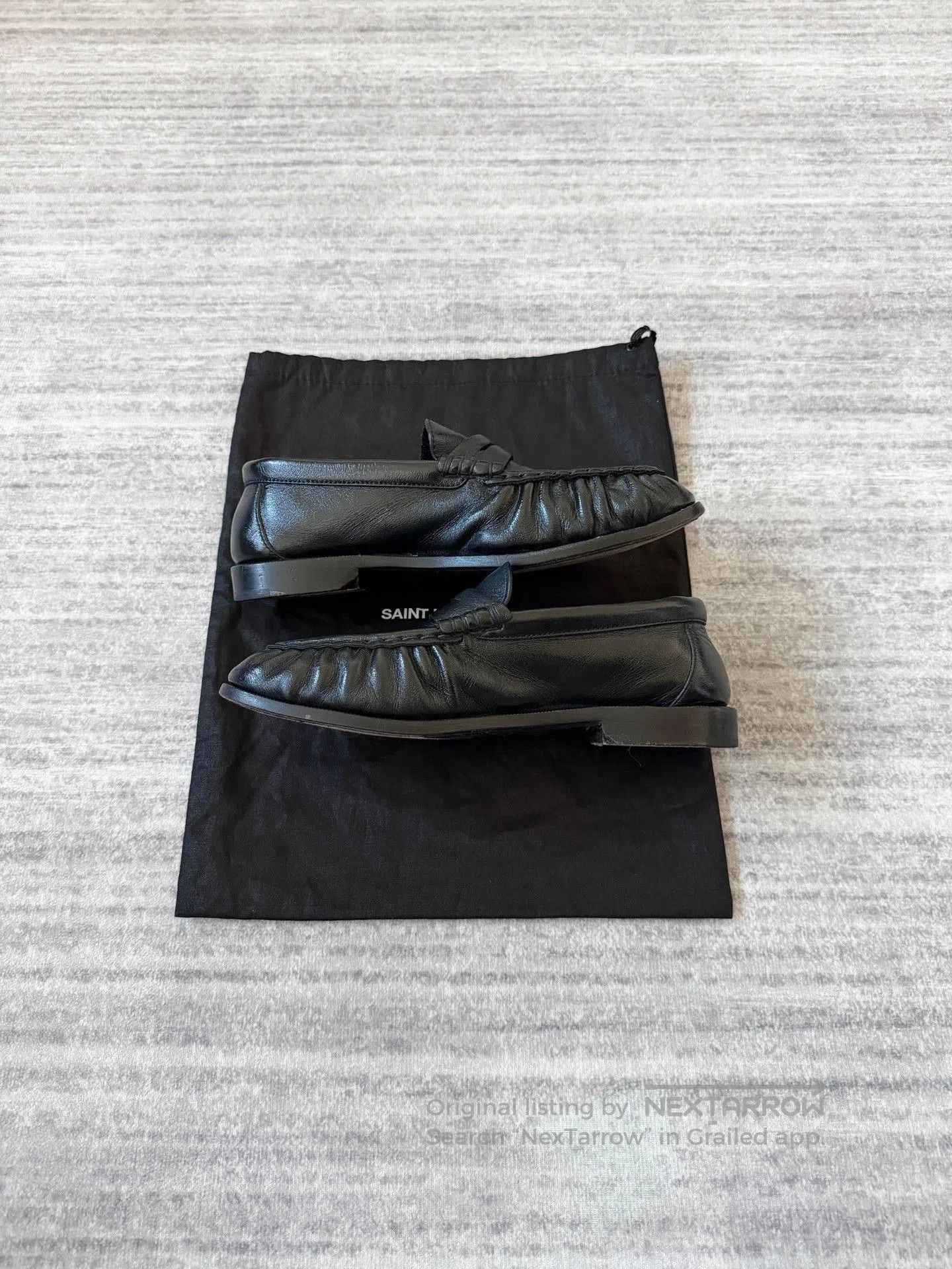 Yves Saint Laurent YSL Eel Skin Loafers. Size US 6 / IT 36 - 4 Thumbnail