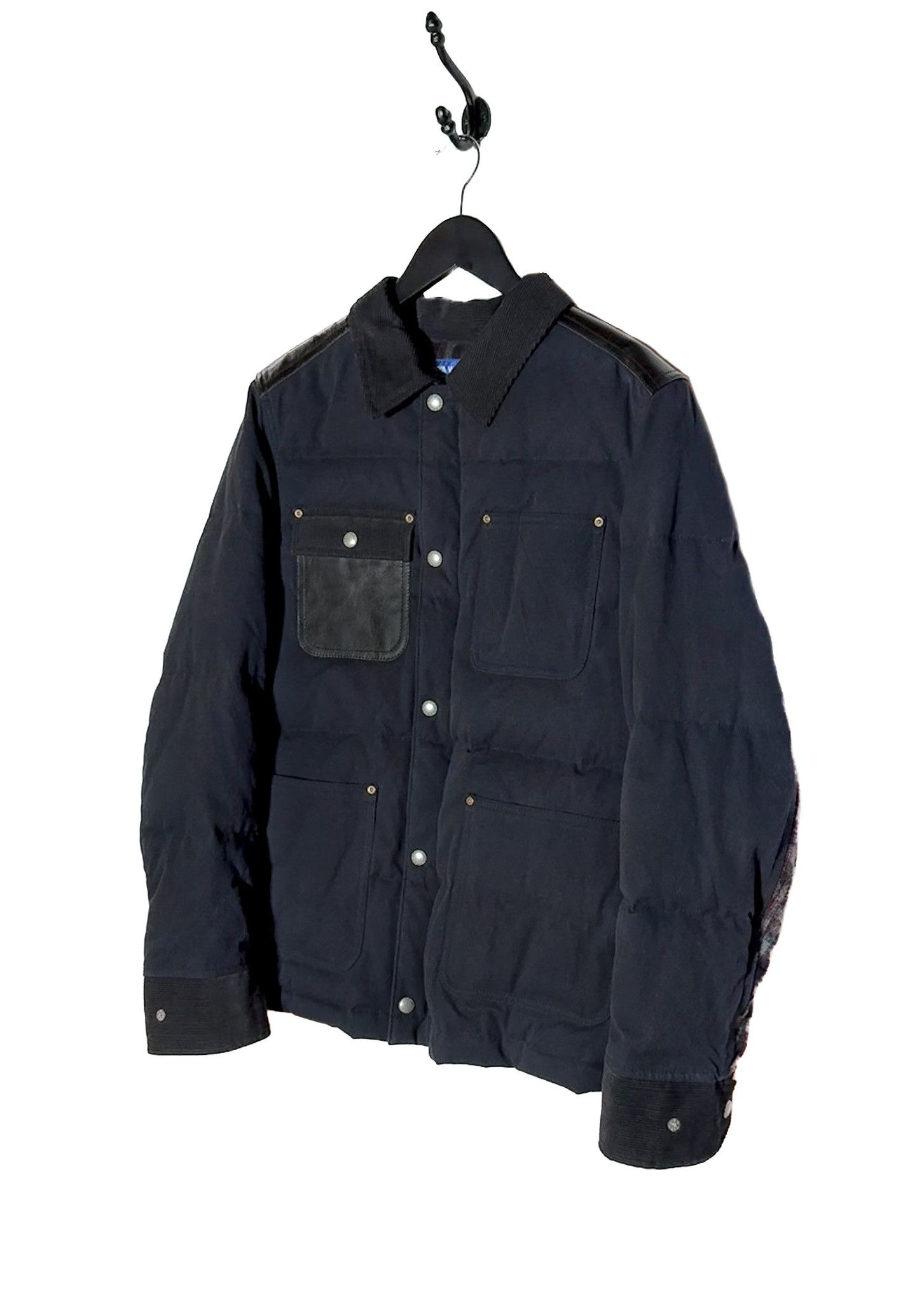 Comme des Garcons × Junya Watanabe Junya Watanabe Comme Des Garçons Blue Down Blazer Jacket Size US L / EU 52-54 / 3 - 2 Thumbnail