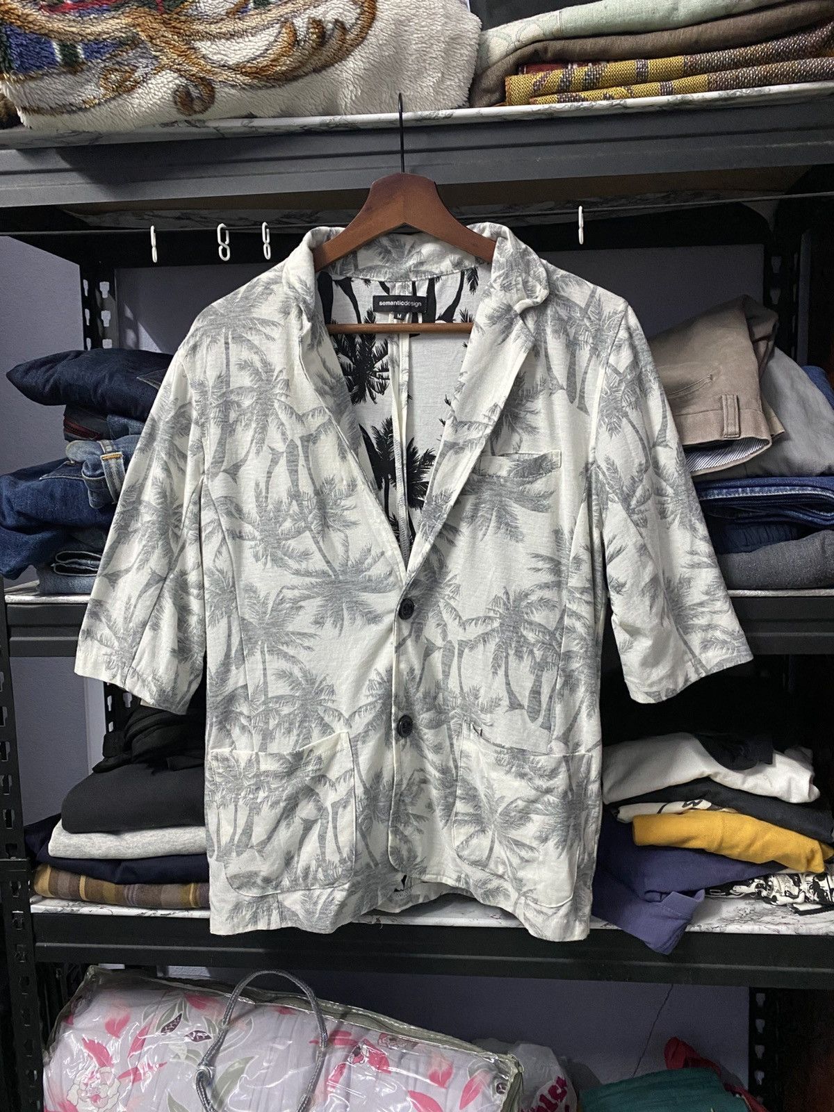semanticdesign Semantic Design Floral Design Long Sleeve Shirt Size US M / EU 48-50 / 2 - 1 Thumbnail