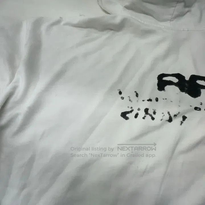 Balenciaga Balenciaga White Graphic Hoodie for Men. Size US XL / EU 56 / 4 - 6 Thumbnail