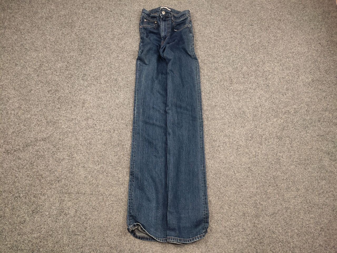 Helmut Lang Helmut Lang Jeans Femme Blue Straight Denim Boot Cut Unisex Size US 29 - 2 Thumbnail