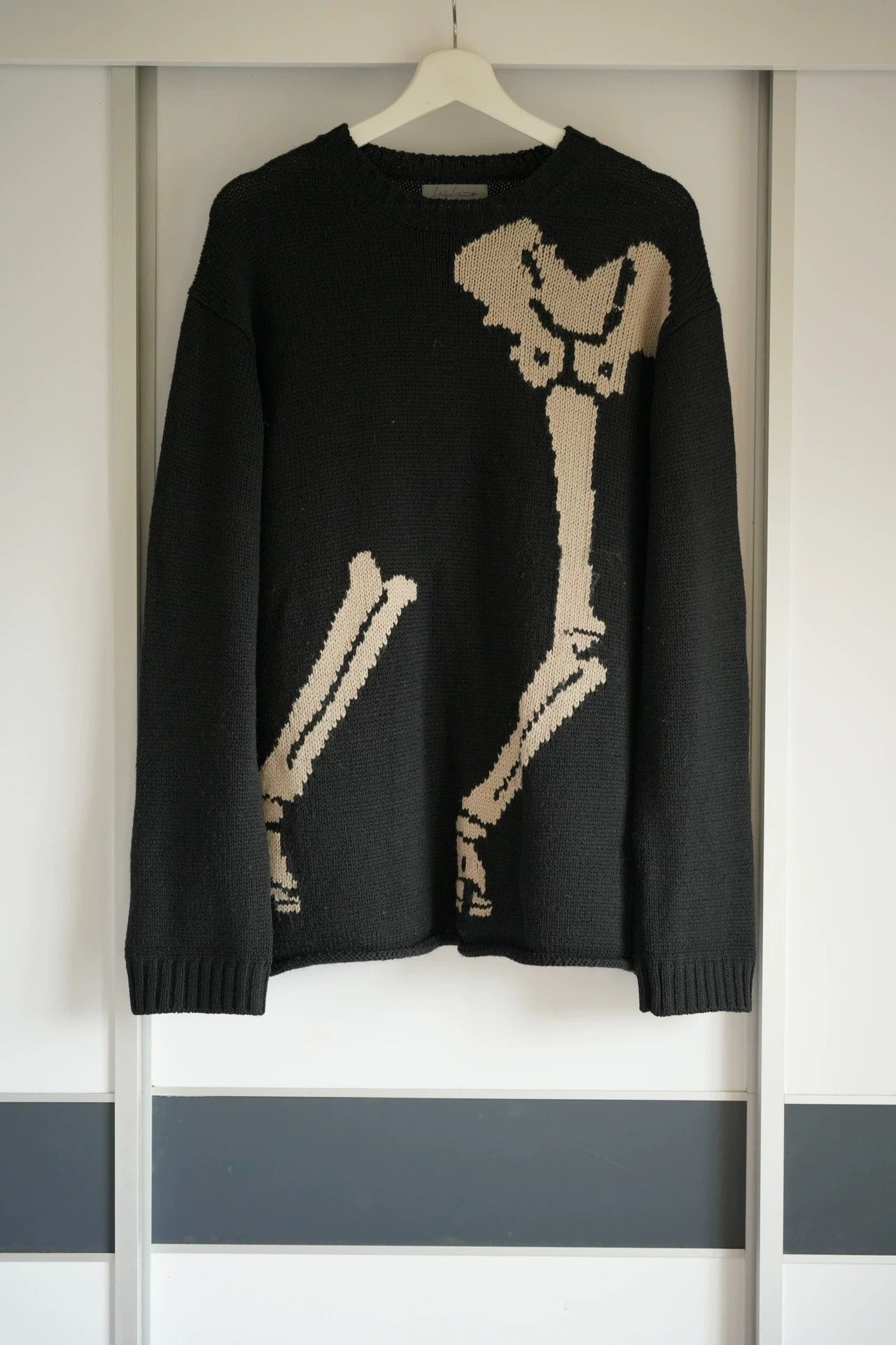 トップス YOHJI SKULL CREW SWEATER Yohji Yamamoto Skull Sweater | Grailed