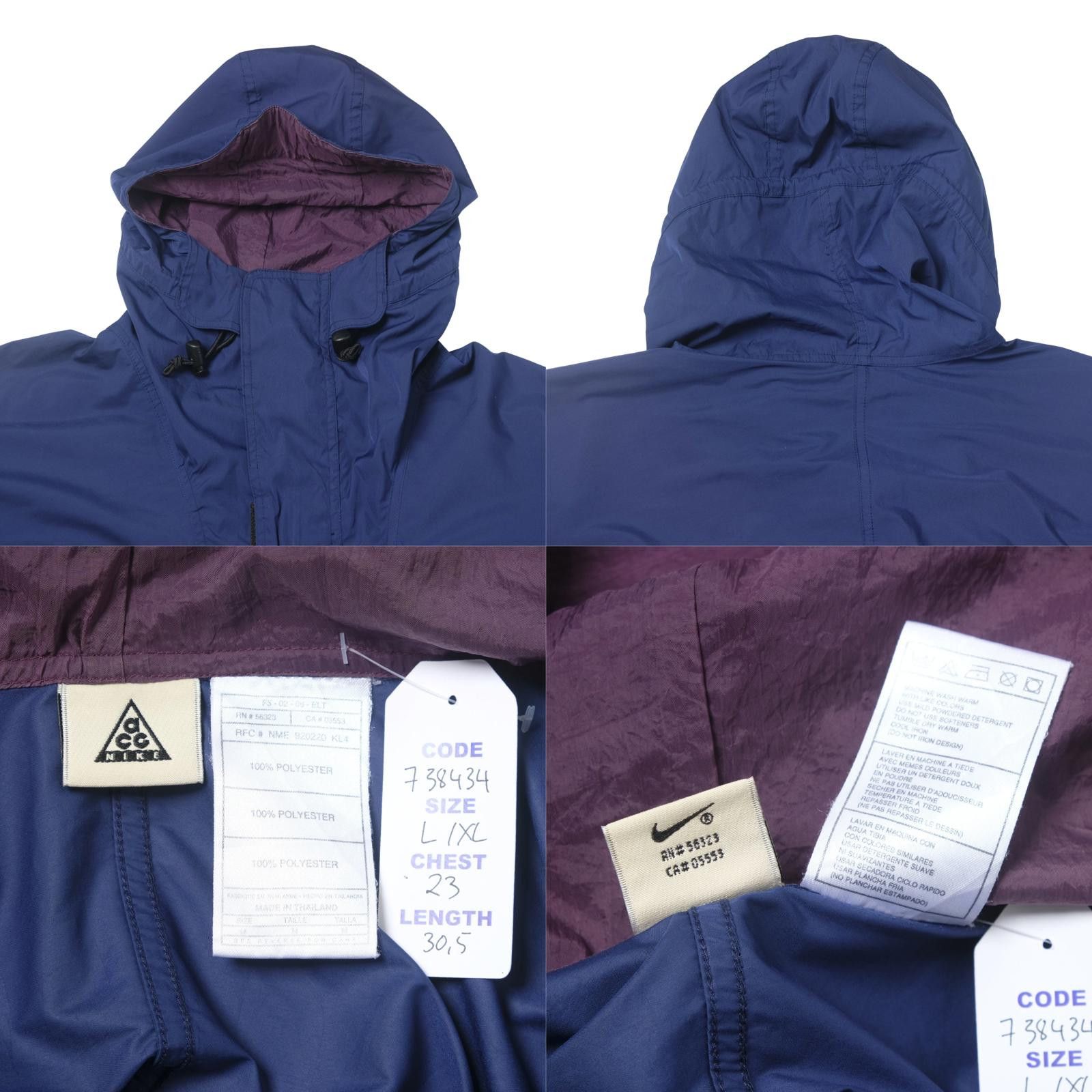 Nike Nike ACG Windbreaker Jacket Vintage 1990s (L/XL) Size US L / EU 52-54 / 3 - 4 Thumbnail