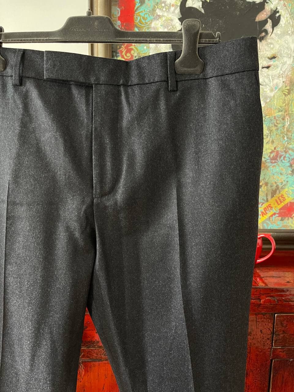 Celine Celine Casual Wool Pants Size US 38 / EU 54 - 2 Thumbnail