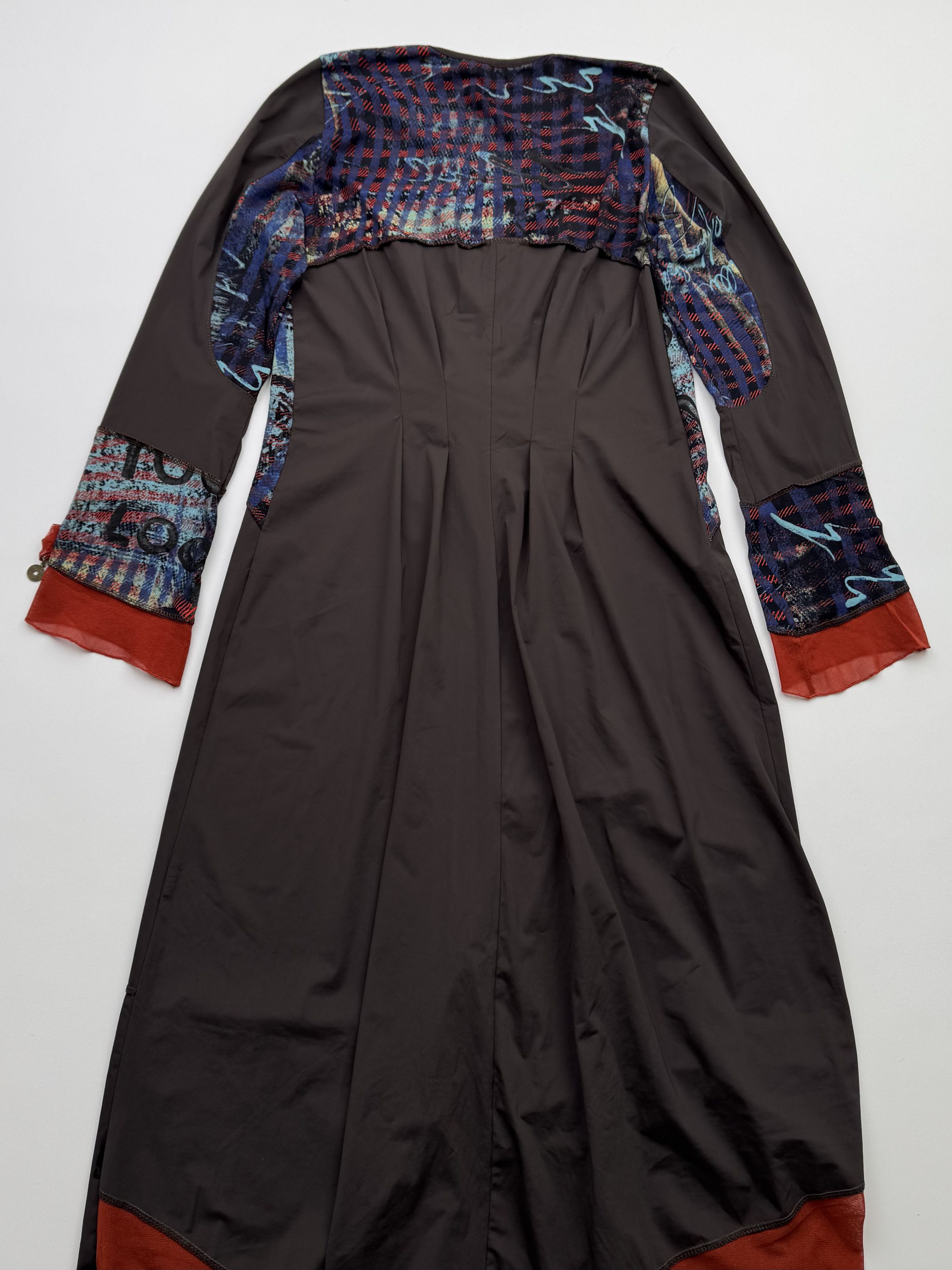 Vintage Vintage Dress With Long Sleeve B239(V500)E2 Size S / US 4 / IT 40 - 7 Thumbnail