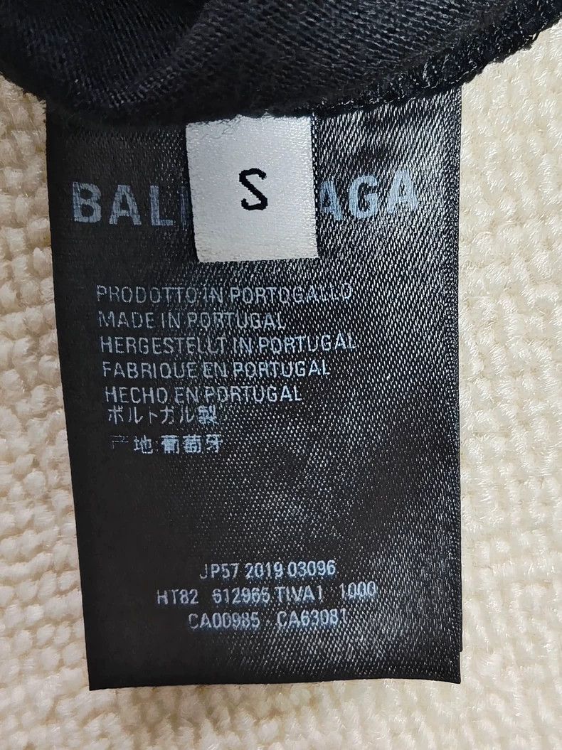 Balenciaga Balenciaga Portrait Band Wash Short Sleeve Tee Size US S / EU 44-46 / 1 - 4 Thumbnail