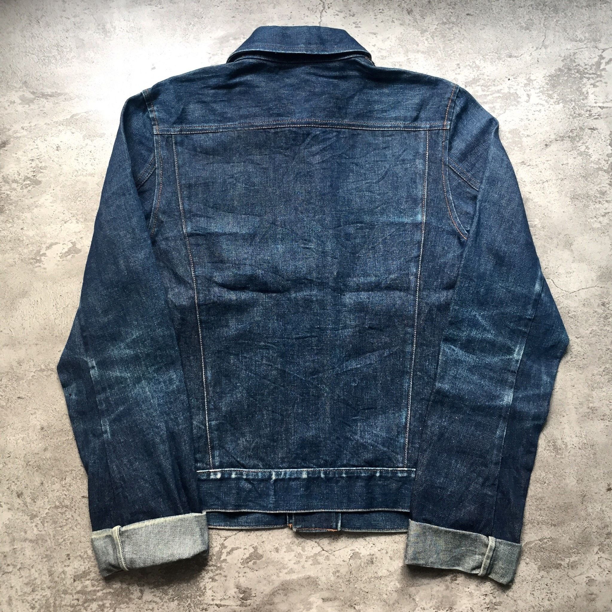 Tsumori Chisato Tsumori Chisato Issey Faded Indigo Denim Jacket Size US M / EU 48-50 / 2 - 10 Thumbnail