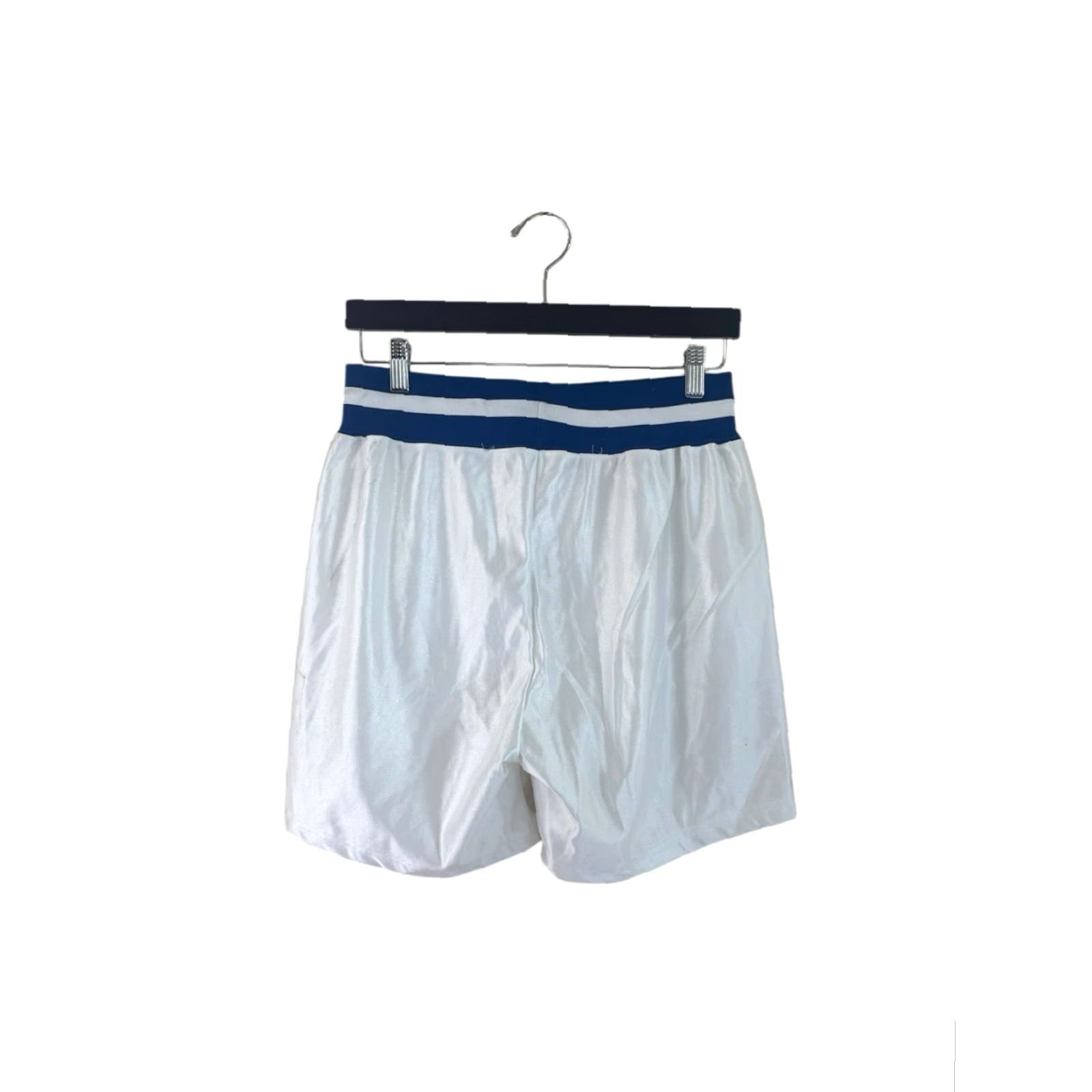 Vintage vintage don alleson basketball shorts mens L white 90s USA deadstock NWOT athletic drawstring waist 6” inseam Made in USA Womens? Wait. End. Size US 33 - 6 Thumbnail