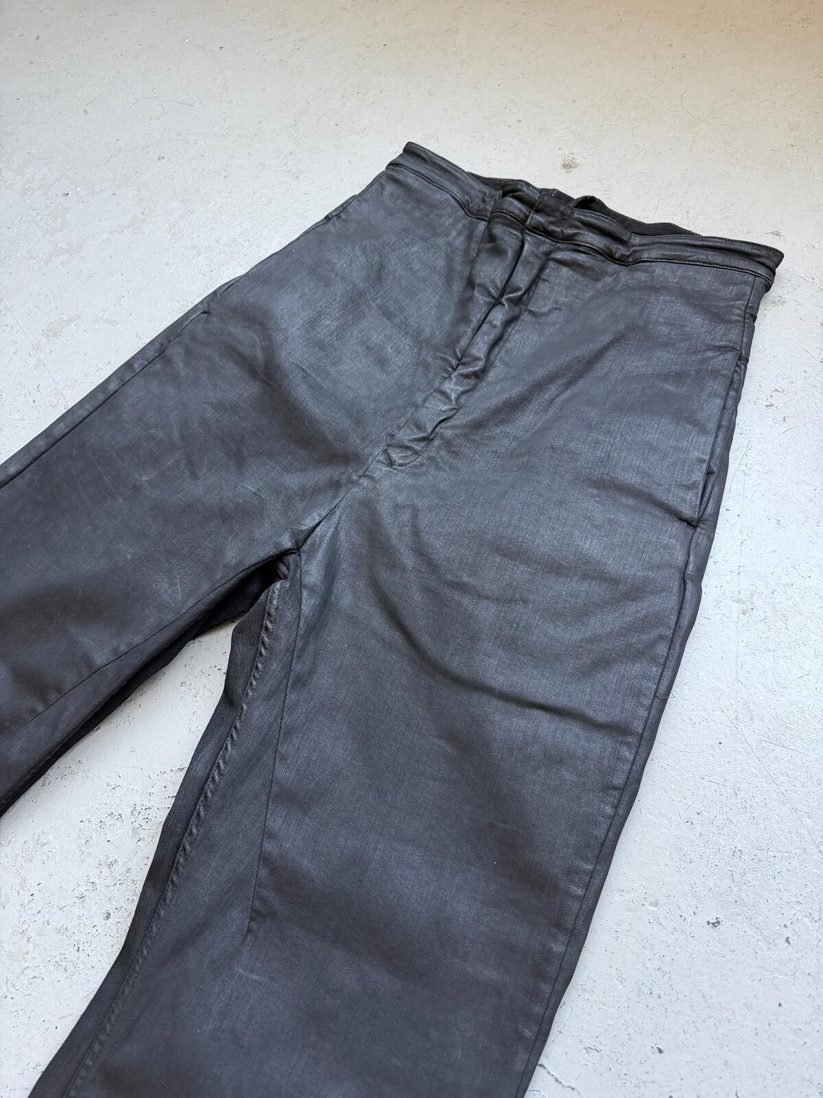 Rick Owens Rick Owens SS24 LIDO High Waisted Runway Bolan Denim (54) Size US 34 / EU 50 - 2 Thumbnail