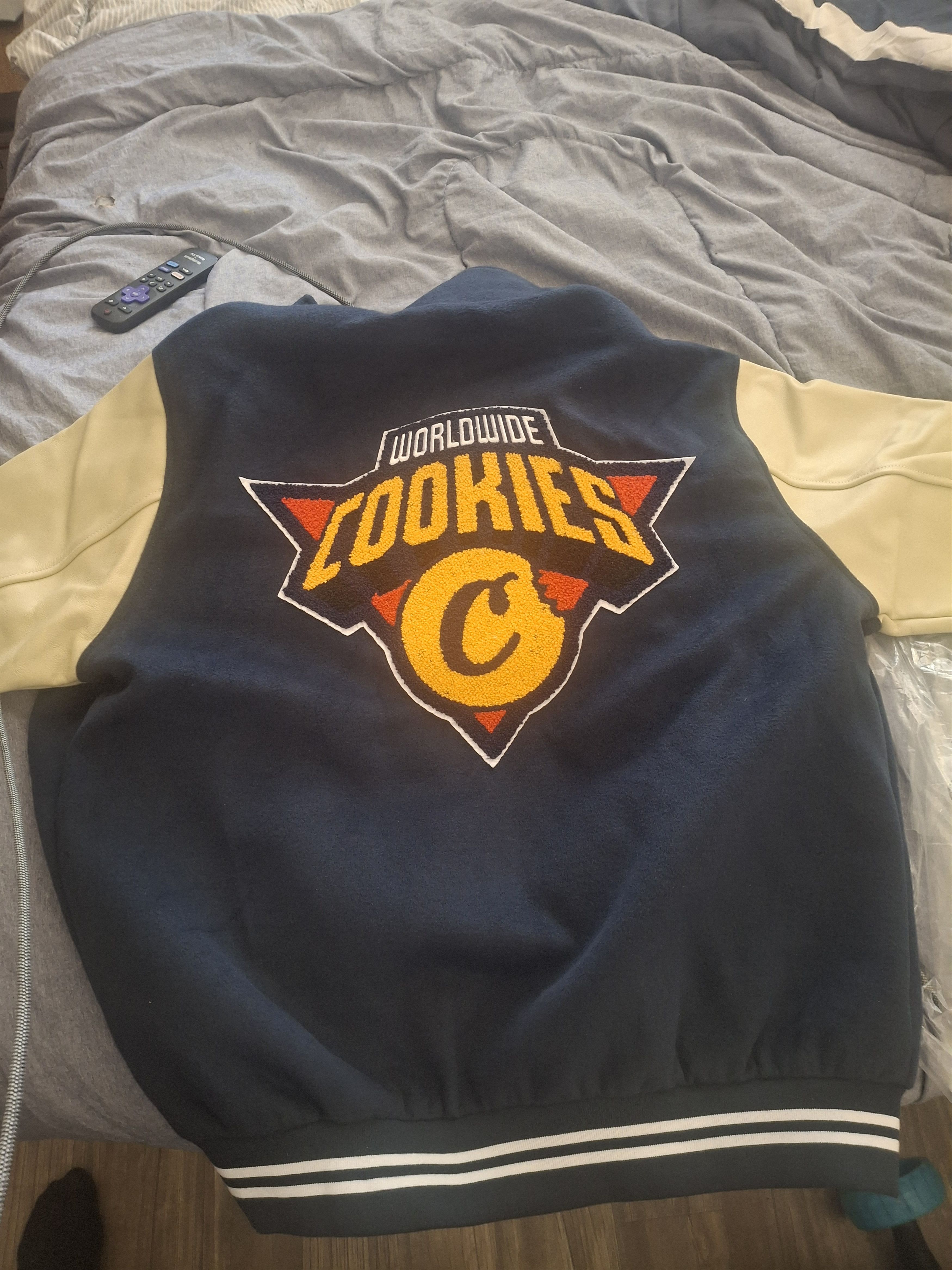 Cookies Full clip Melton will varsity jacket Size US M / EU 48-50 / 2 - 1 Thumbnail