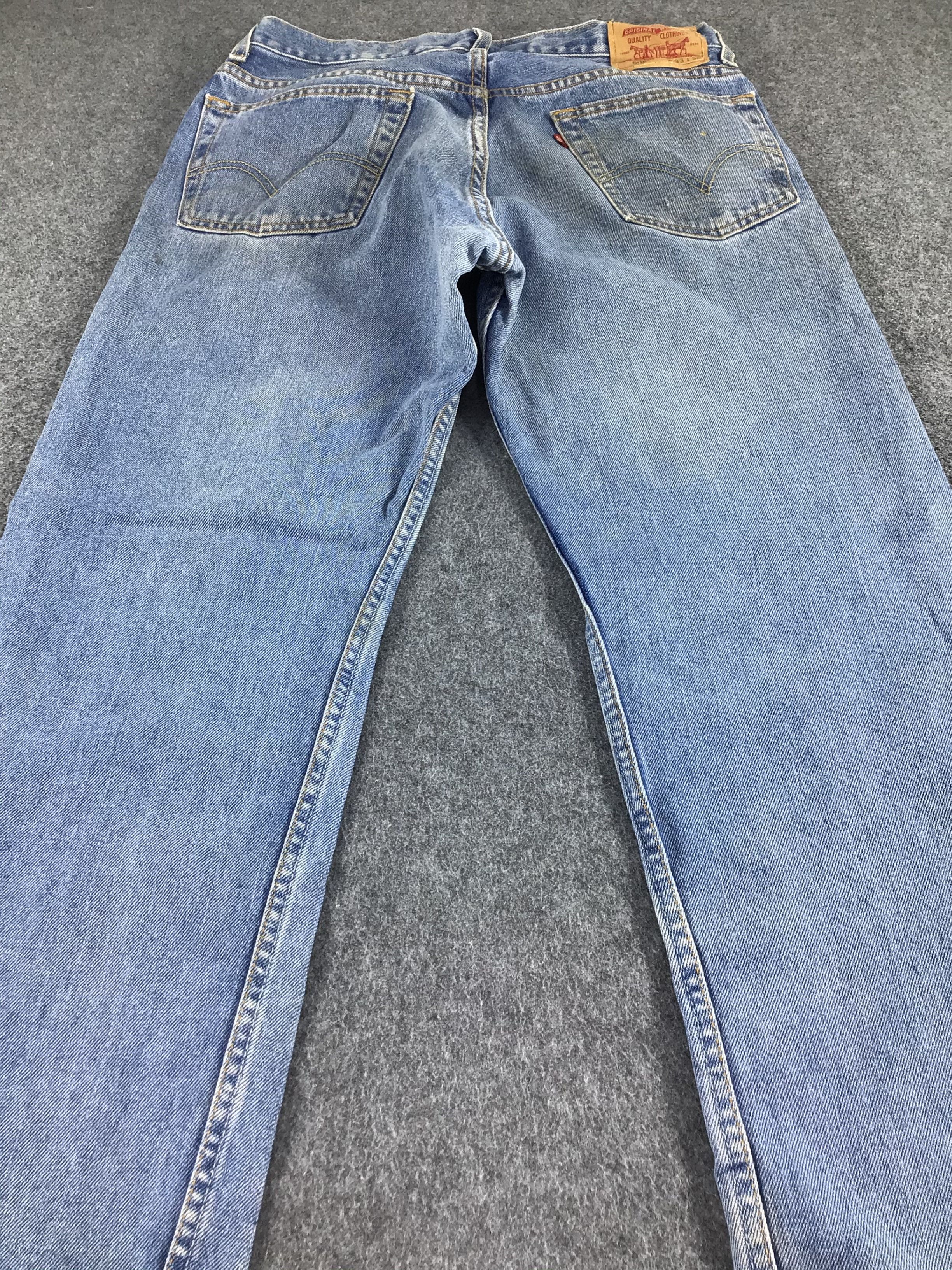 Levi's Vintage Levis 505 Jeans Dirty Stone Wash Denim -J521 Size US 32 / EU 48 - 4 Thumbnail