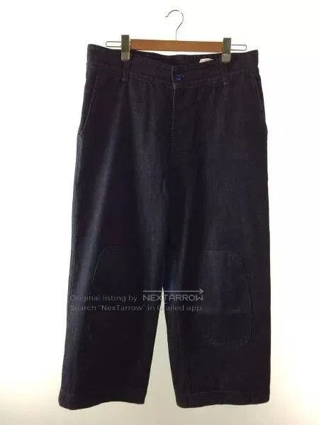 porter classic denim wide pants for men.