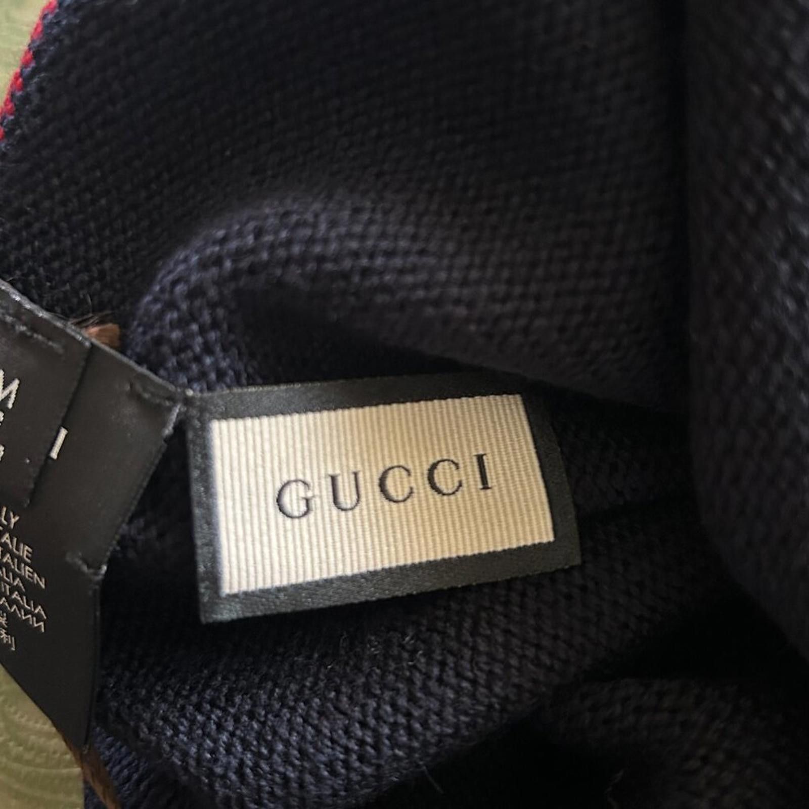 Gucci GUCCI WOOL BEAMIE HAT / CAP NEW 494598 sizeM Size ONE SIZE - 4 Thumbnail