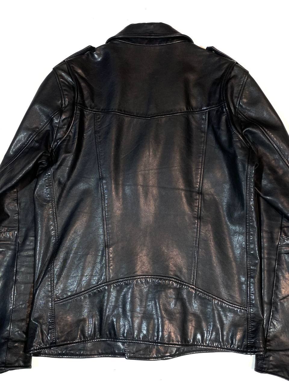 Sandro Sandro Paris Men Black Leather Jacket Biker Motorcycle Size US S / EU 44-46 / 1 - 11 Thumbnail