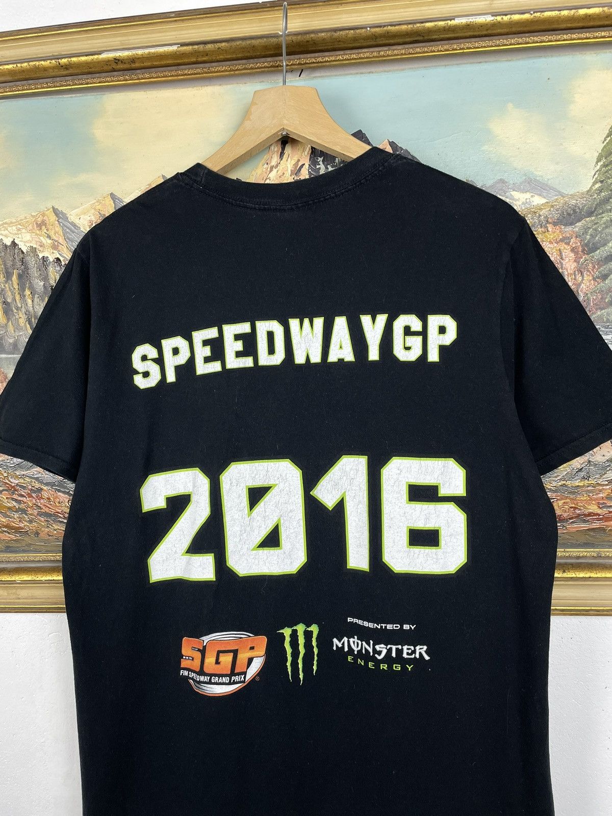 Vintage Monster Energy Vintage Y2k Black Tee Avant Garde Cyber Swag Size US L / EU 52-54 / 3 - 8 Thumbnail