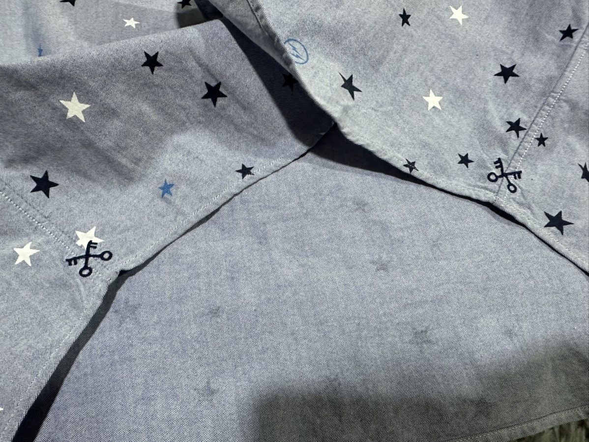 uniform experiment 🔥Uniform Experiment x Fragment Stars Shirt Ss Size US L / EU 52-54 / 3 - 4 Thumbnail