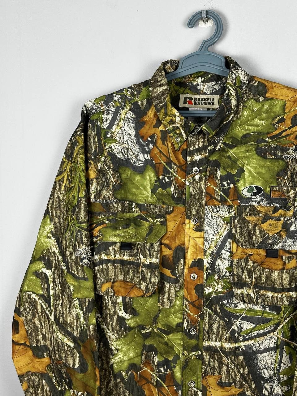 Mossy Oaks Vintage Russell Y2K Mossy Oak Realtree Camo Shirt Size US XL / EU 56 / 4 - 3 Thumbnail